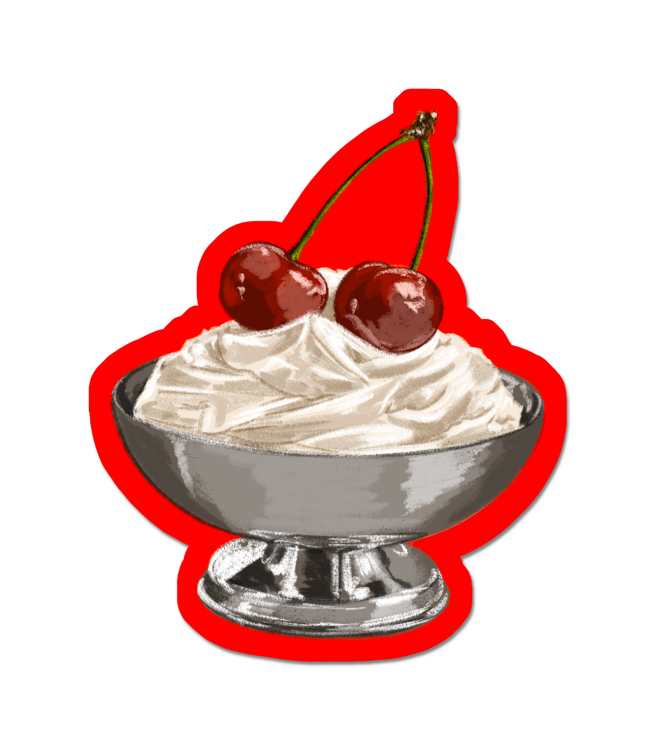 Dessert - Glossy Sticker.png