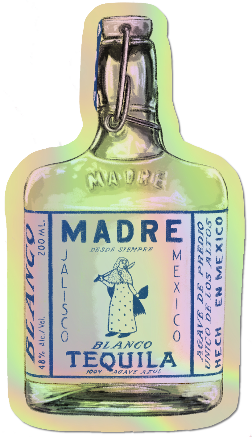 Tequila Blanco - Sticker