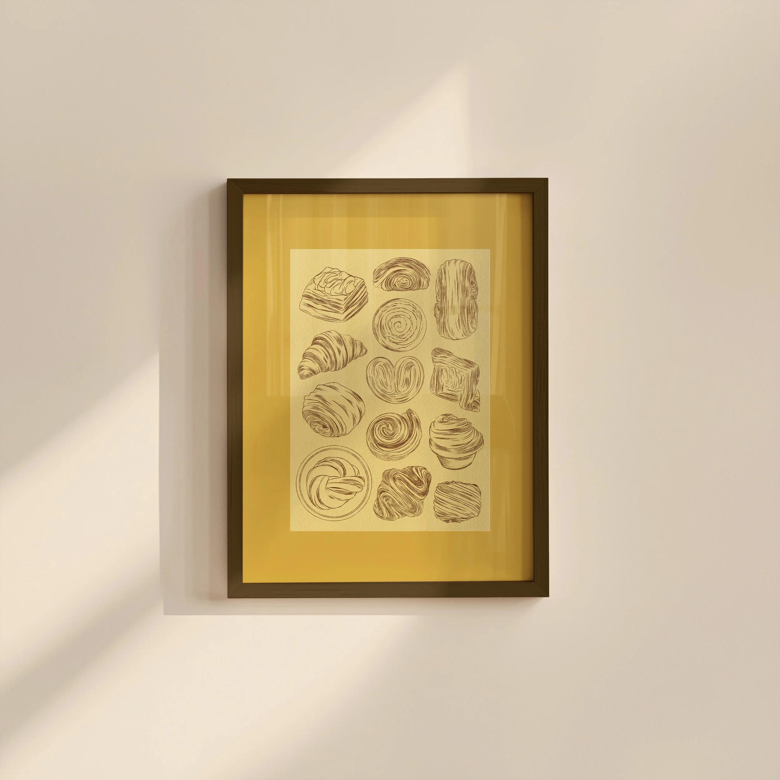 Freshly baked - Framed Image A4.jpg