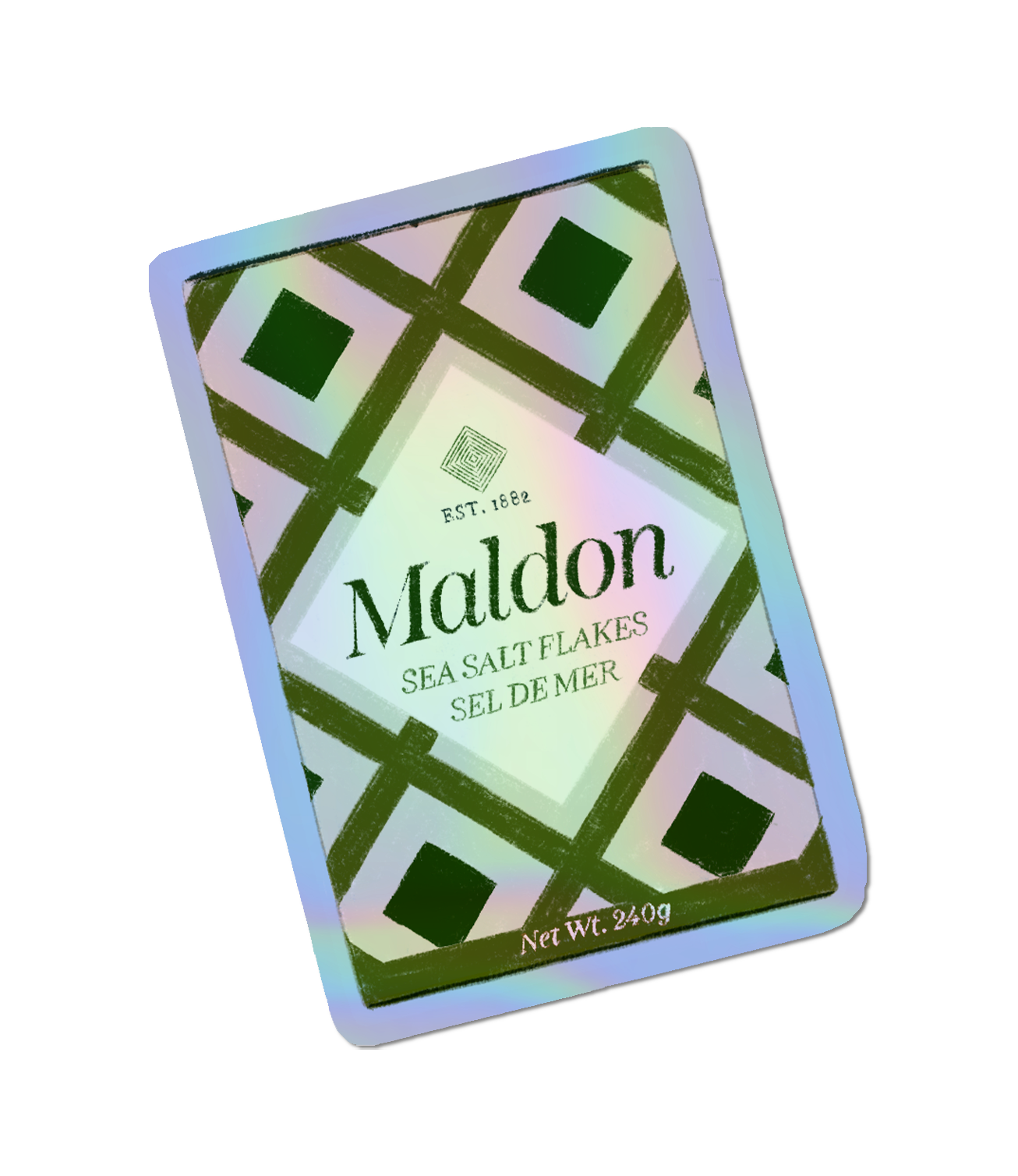 Maldon Salt - Holographic Sticker.png