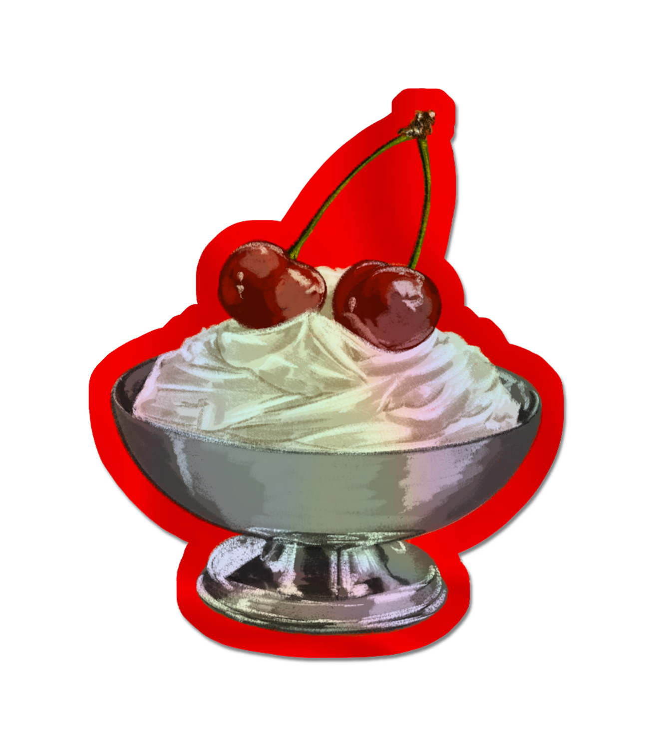Dessert - Holographic Sticker.png