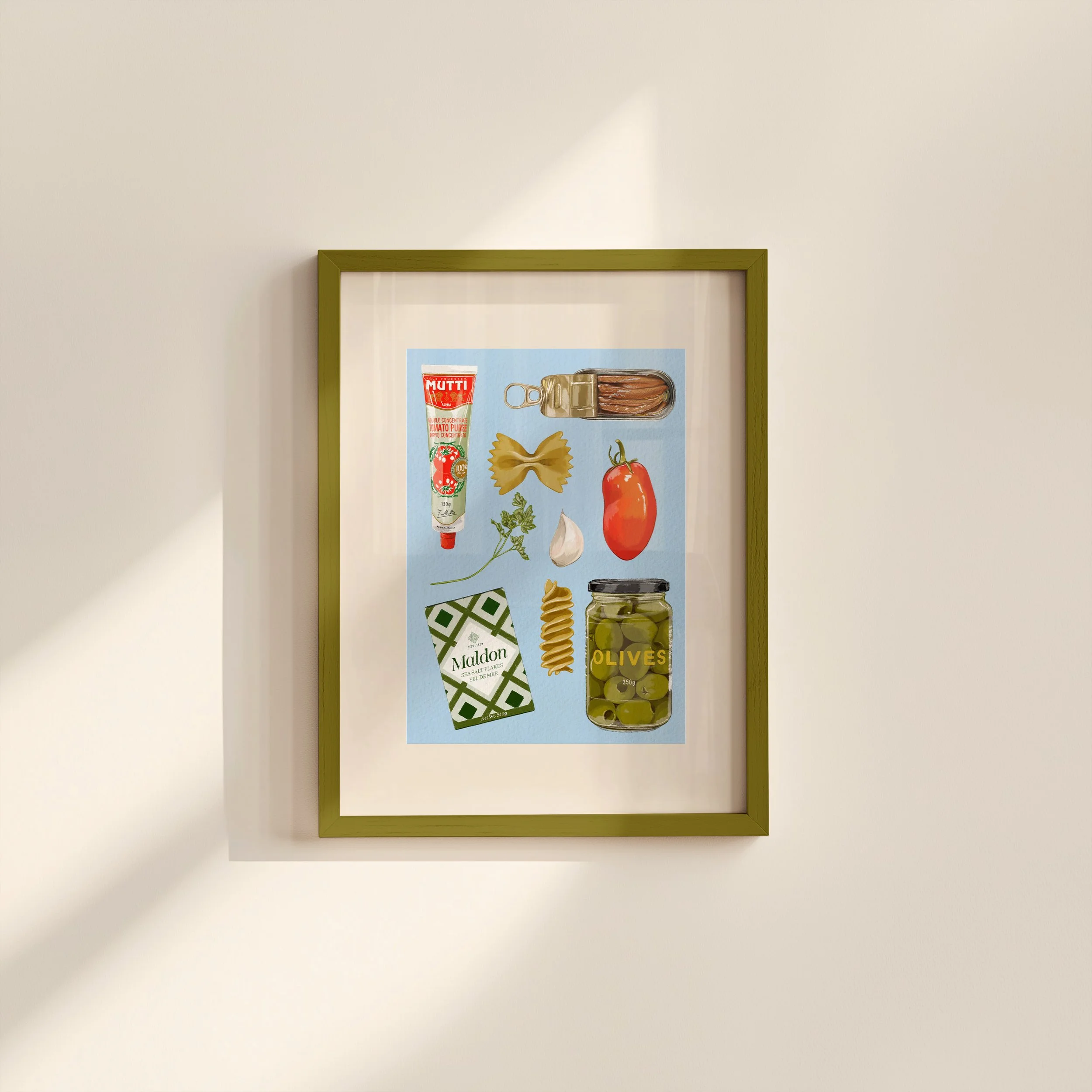 Something Tasty - Framed Image A4.jpg