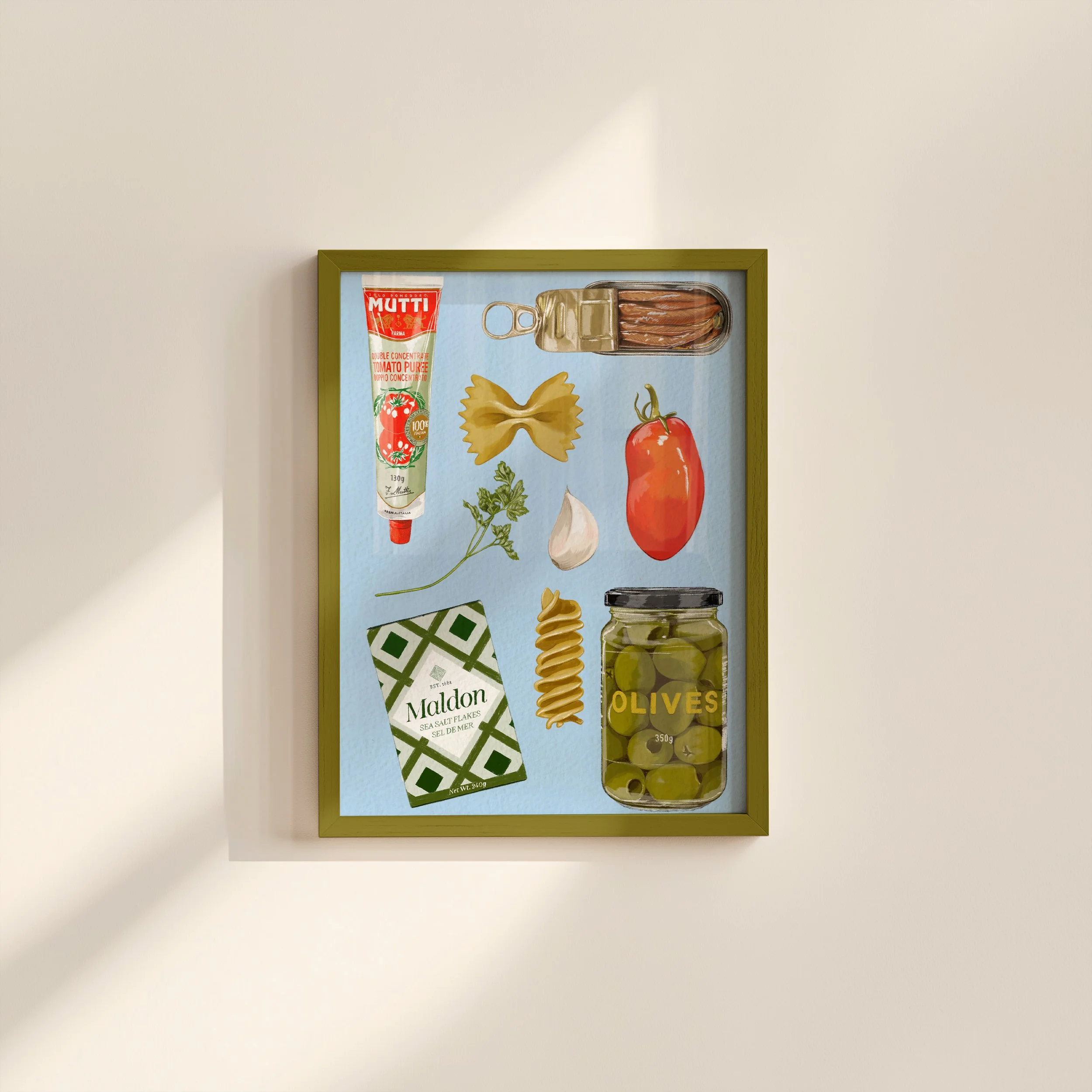 Something Tasty - Framed Image A3.jpg