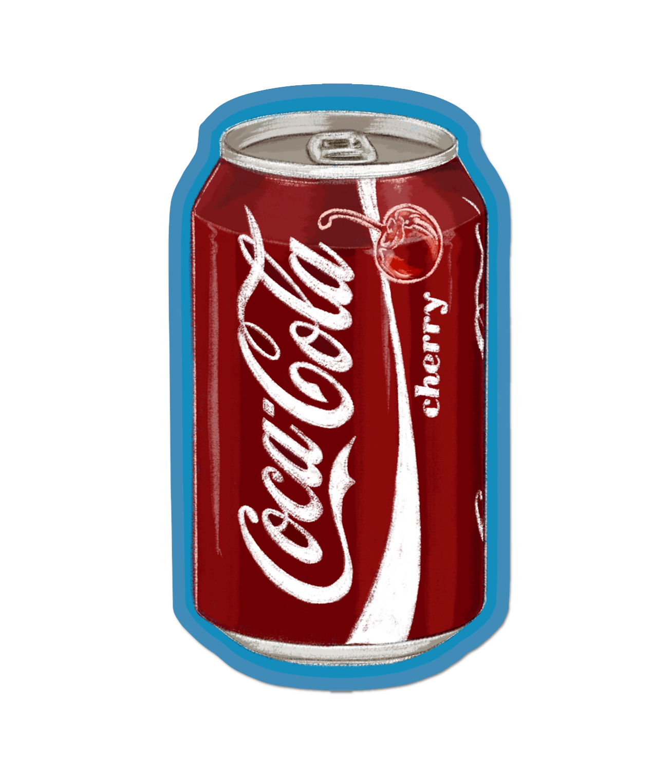Cherry Coke - Glossy Sticker.png