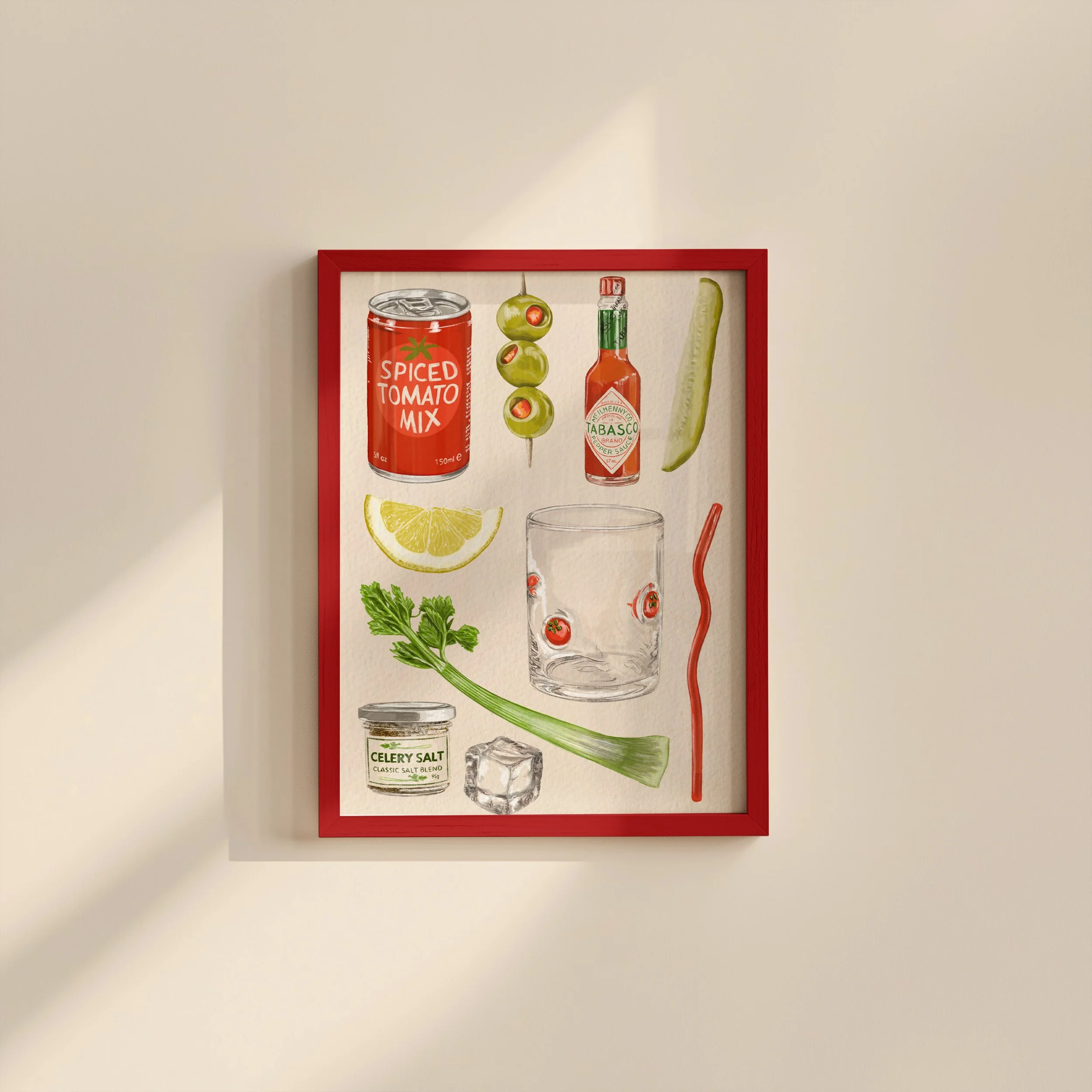 The morning after - Framed Image A3.jpg