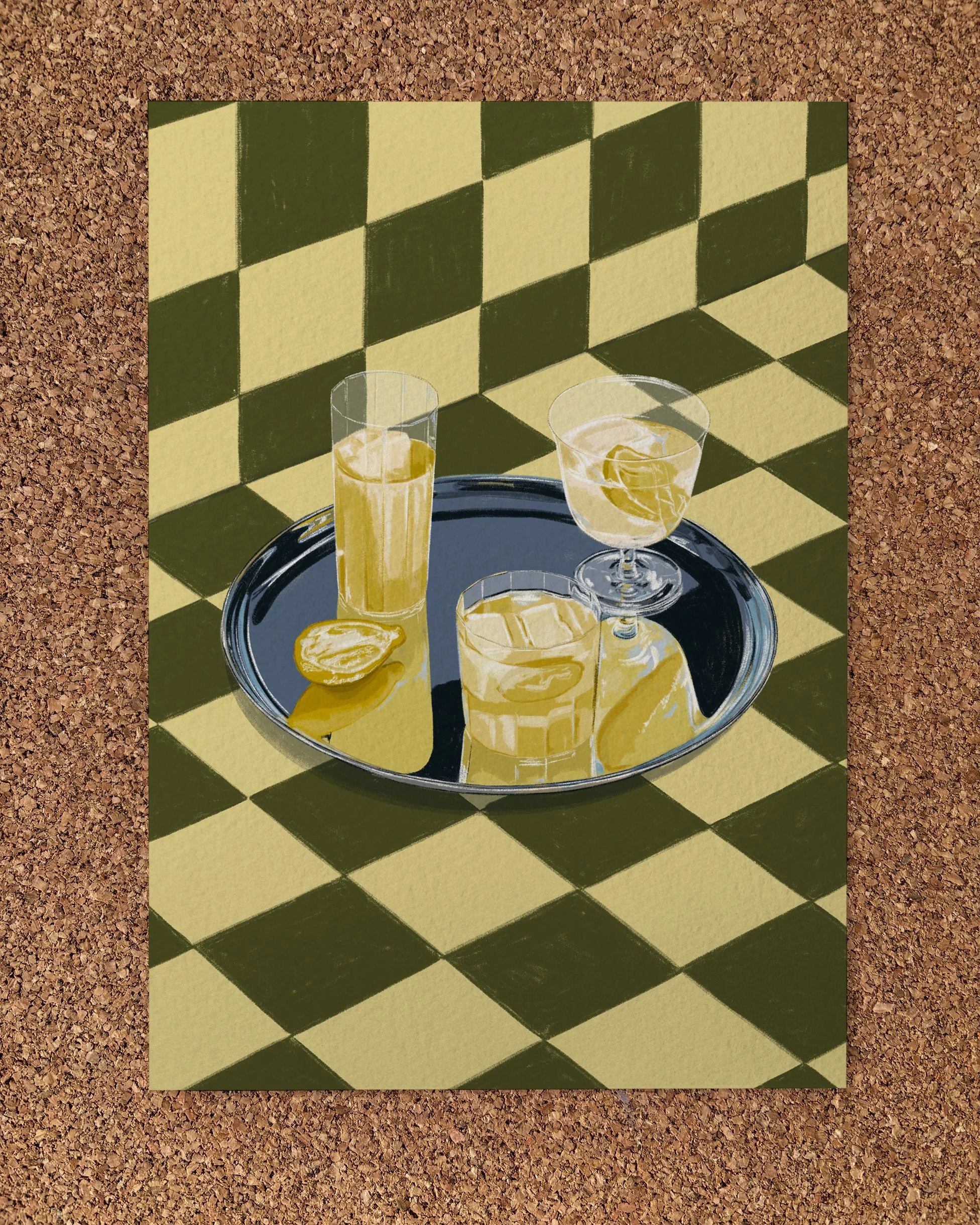 Lemon Spritz - Art Print