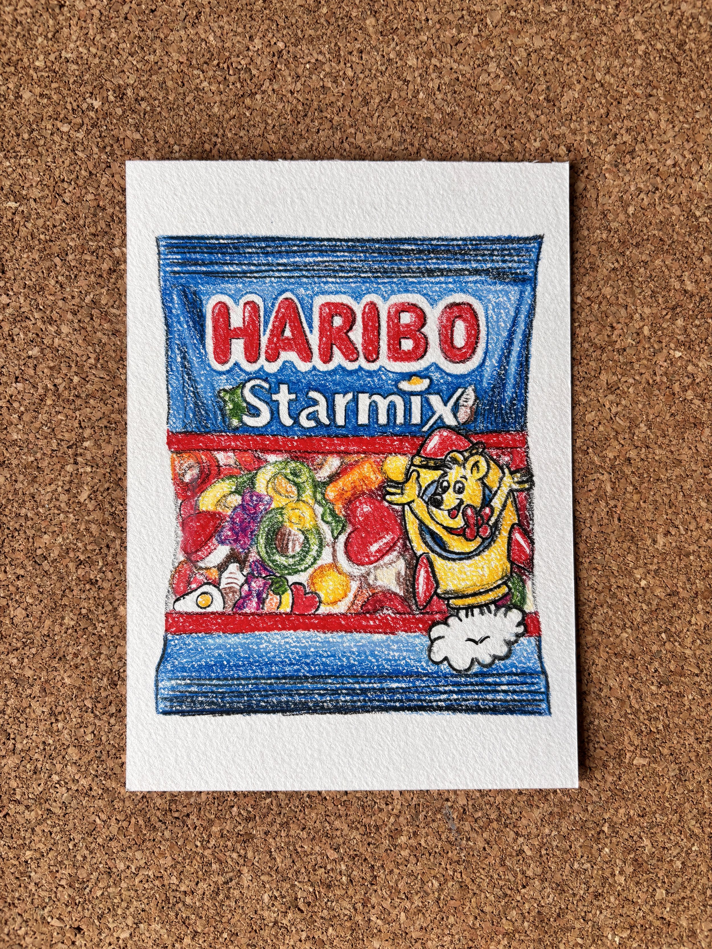 Star Mix - A6 Hand-drawn Illustration