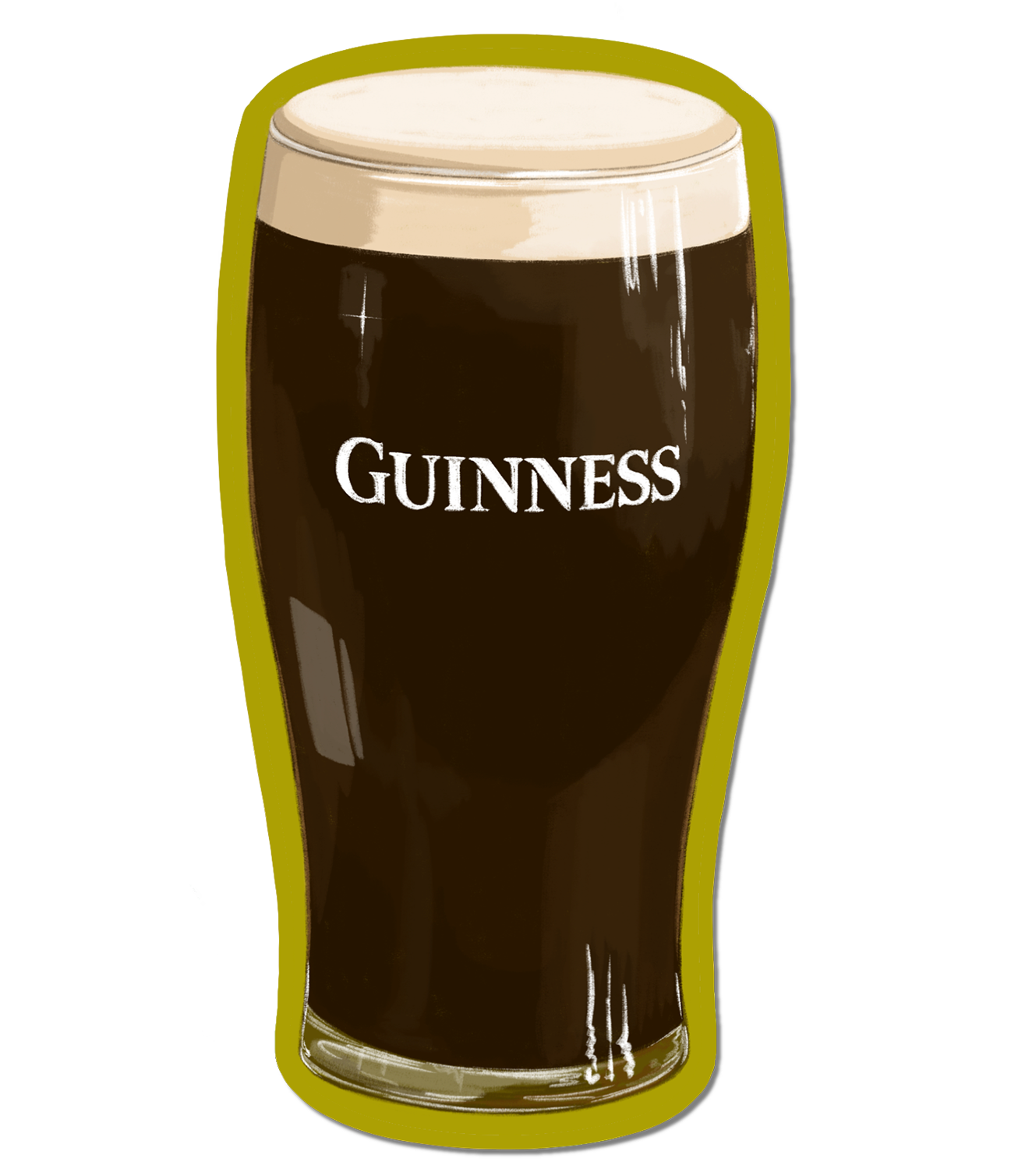 Guinness - Glossy Sticker.png