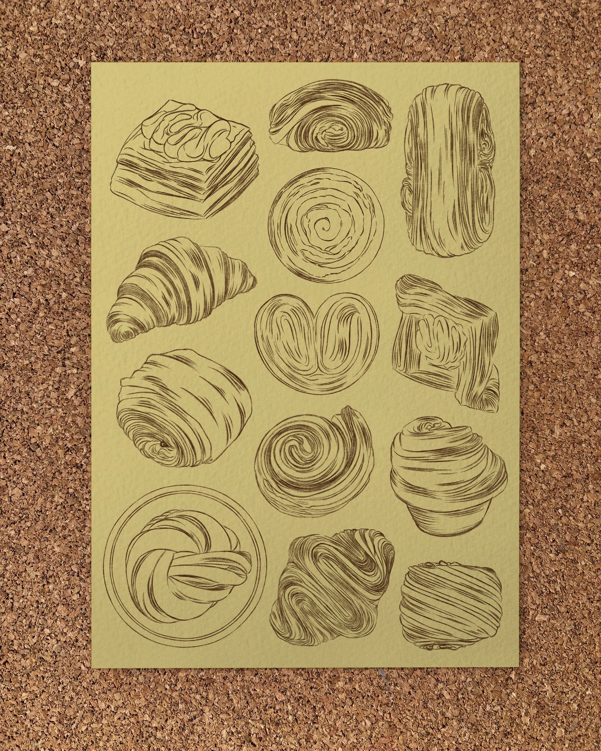 Freshly Baked - Art Print