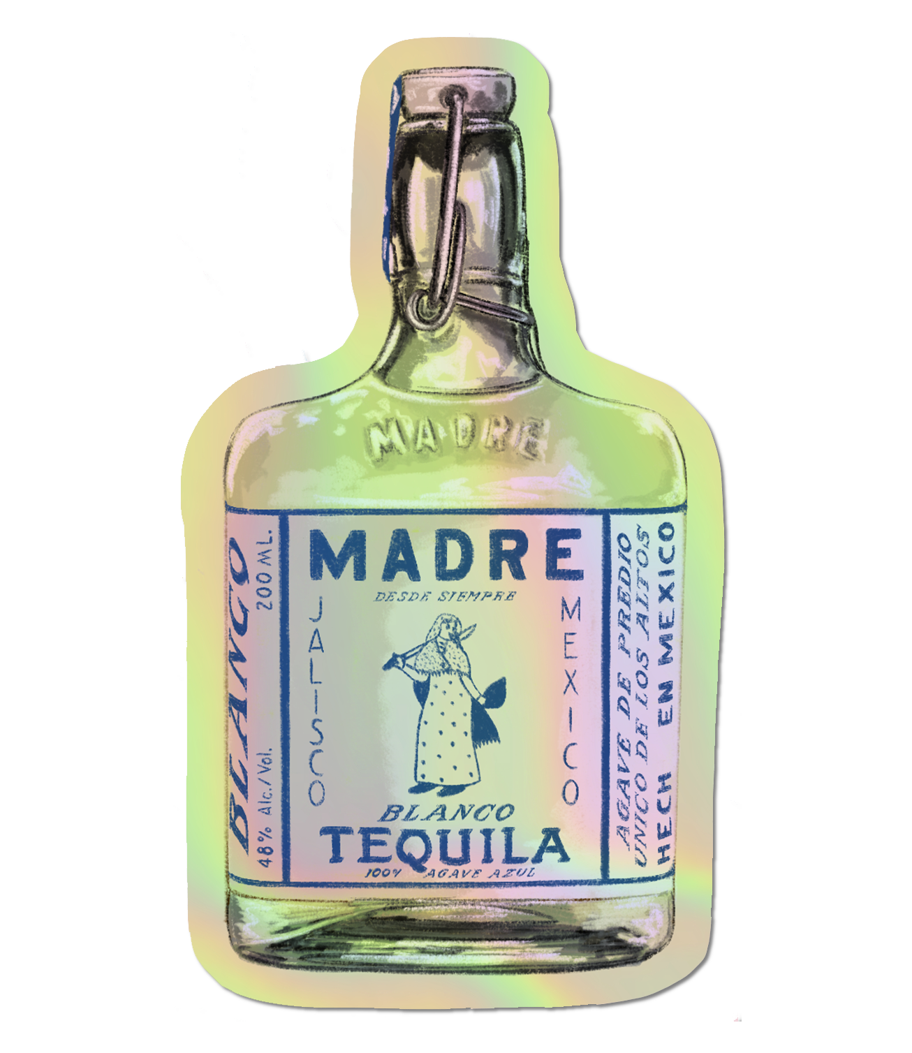 Tiquila - Holographic Sticker.png
