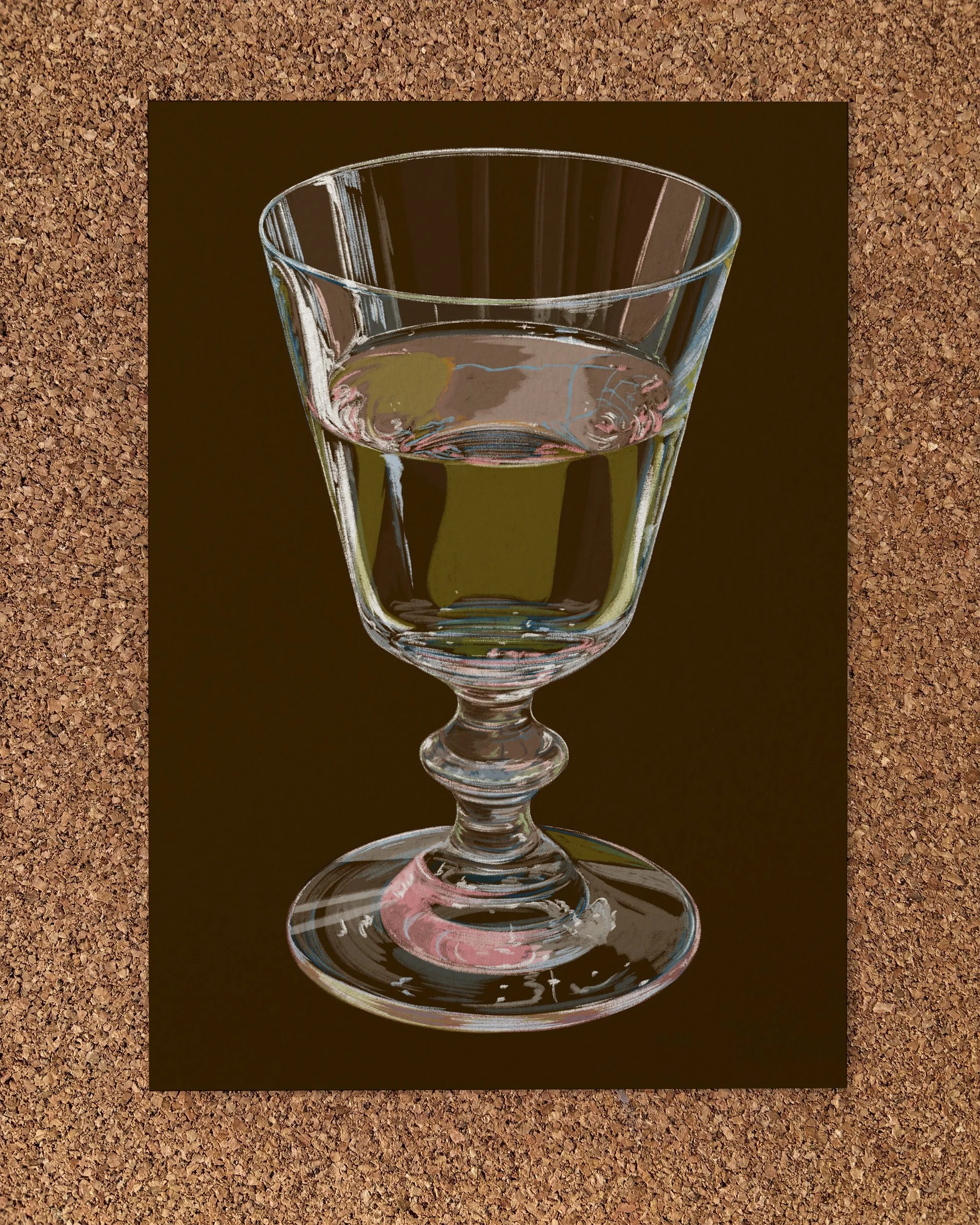 French Glass  - Art Print