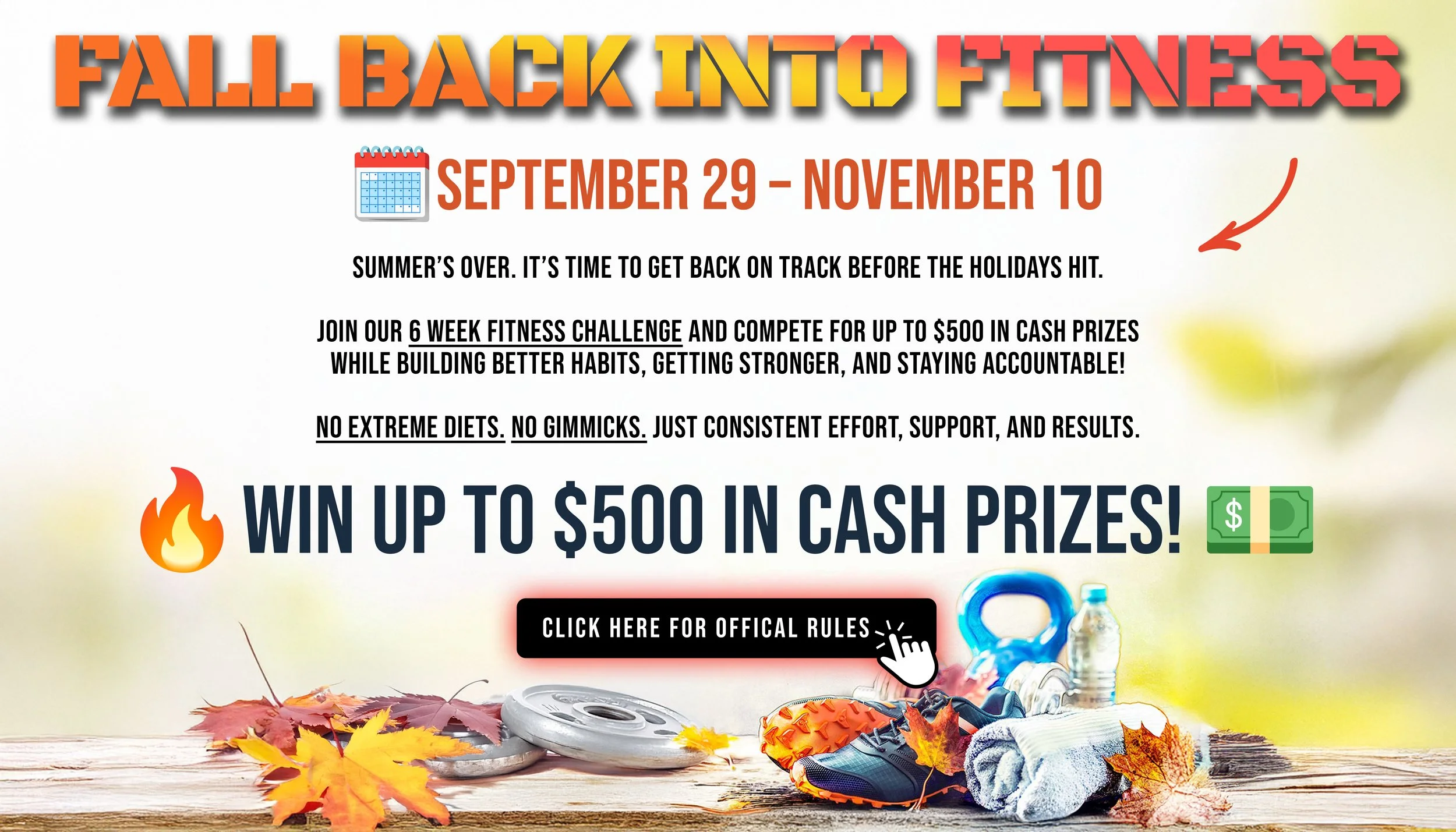 Fall Back Into Fitness Challenge
