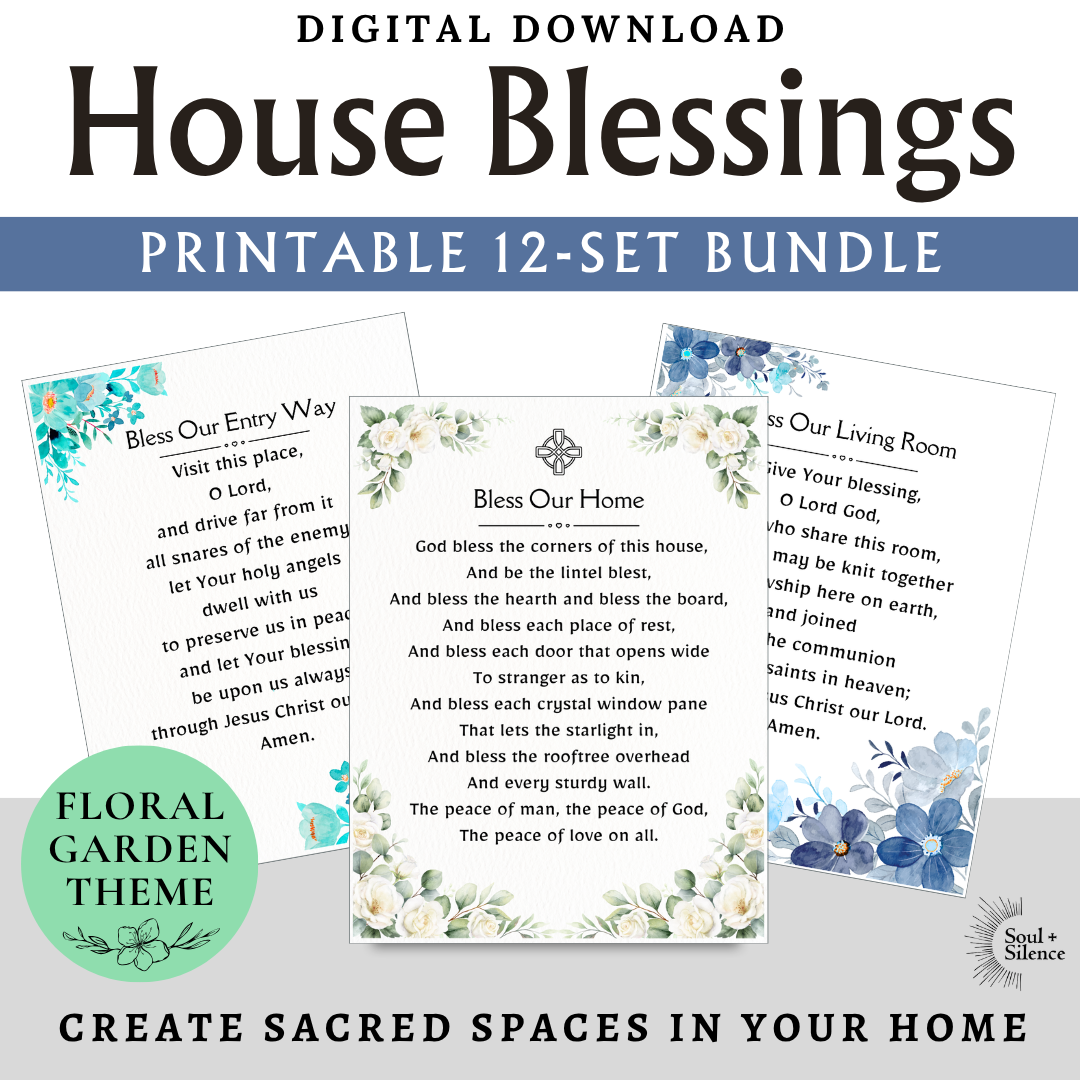 House Blessings Bundle 12-Set | Printable Instant Download