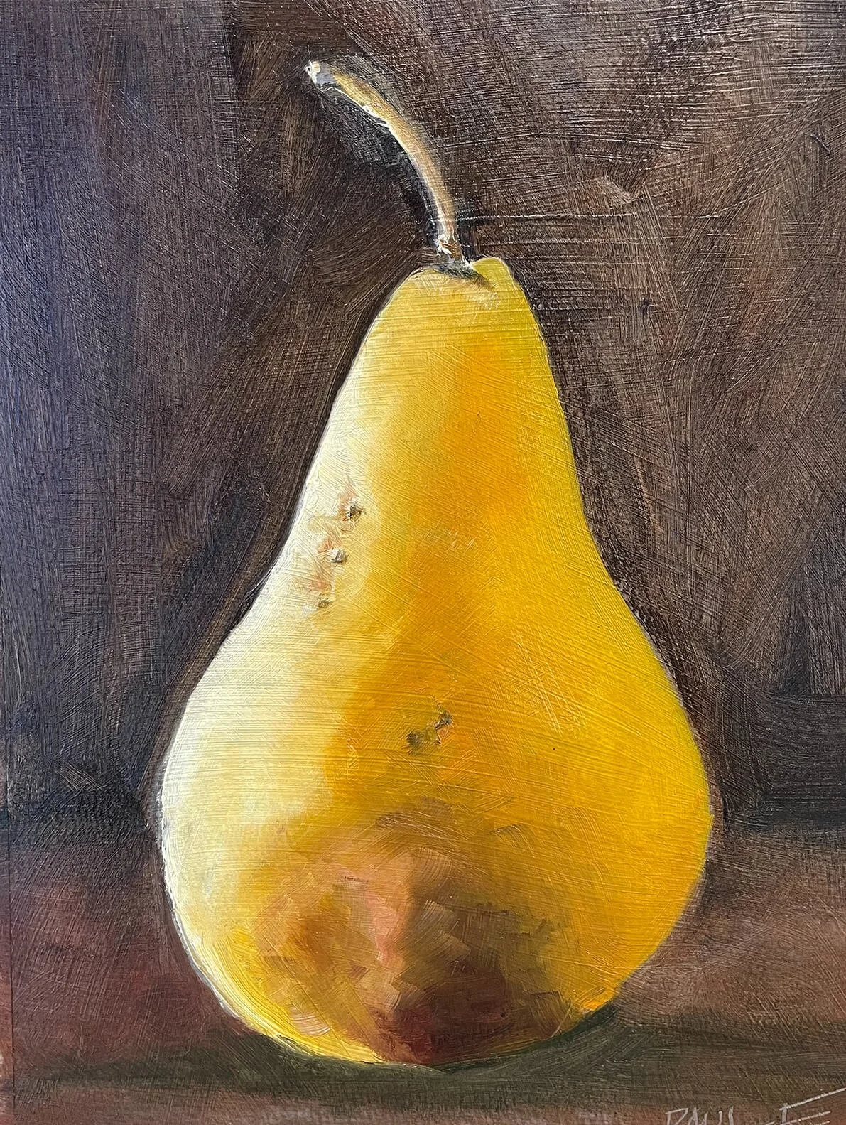 one boring pear