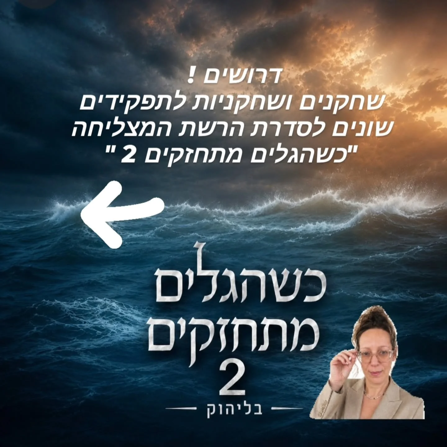 לפעמים כל מה שצריך הוא אודישן אחד !
לסדרה "כשהגלים מתחזקים 2" אנו מחפשים שחקנים ושחקניות למגוון תפקידים
מי שרלוונטי יש לשלוח תמונה + פרטים למייל: Elromk@gmail.com
*אם מתאים חוזרים אליכם למייל.

אלמוג, איתן, שירי, מעיין, ליאור וים - מחכים לכ