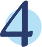 Number 4 in a light blue circle