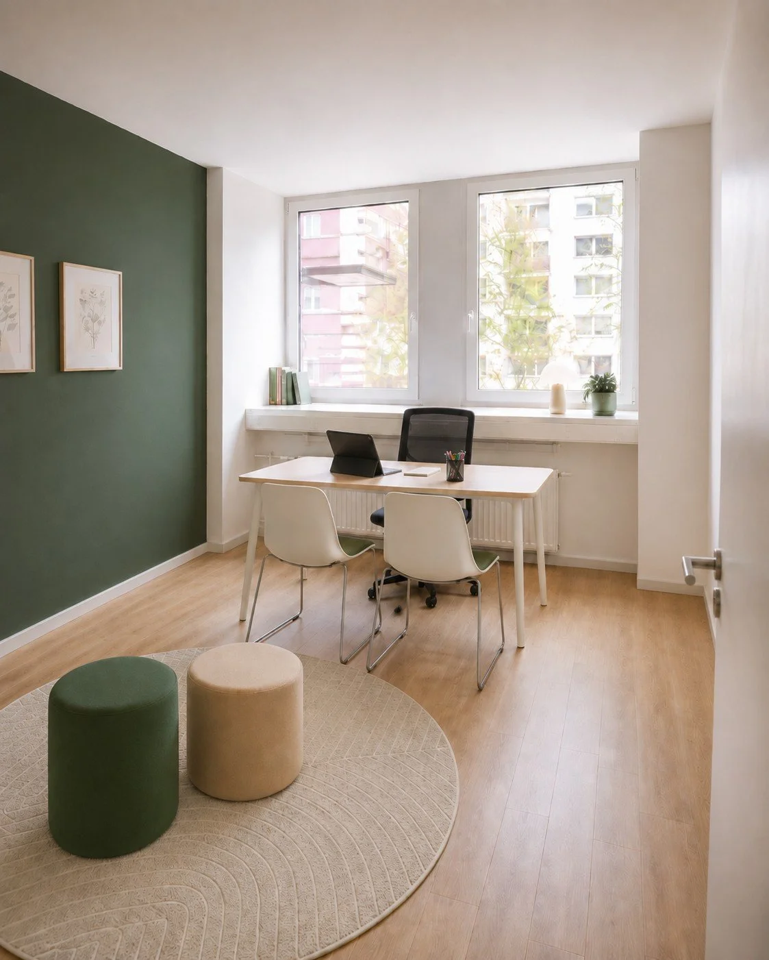 Einladender Therapieraum in der Praxis für Logopädie von Logosoma in Stuttgart-Süd