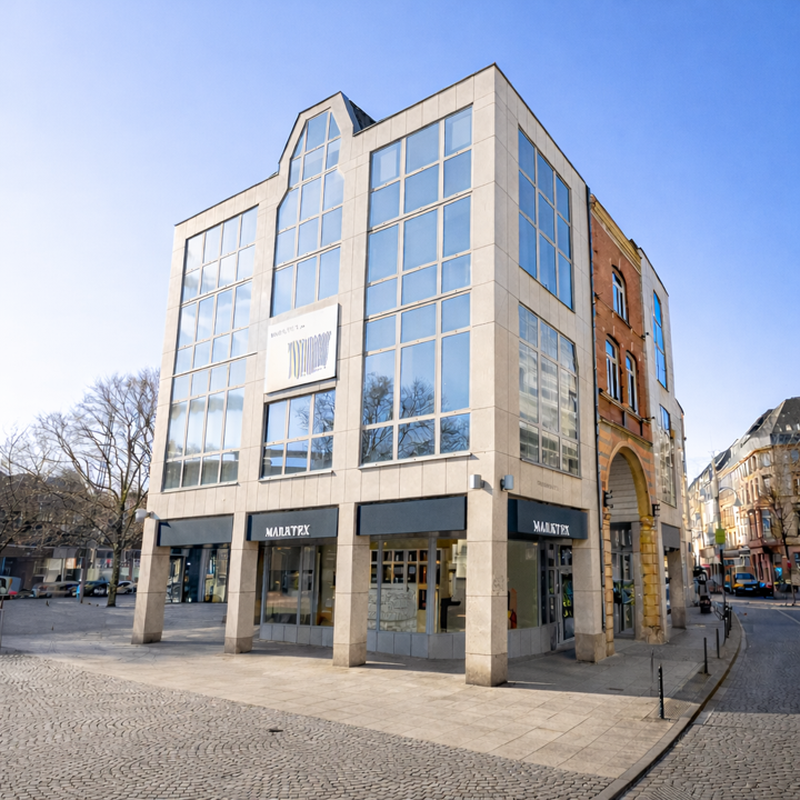 Außenansicht der Logosoma-Praxis in der Friesenstraße in Köln