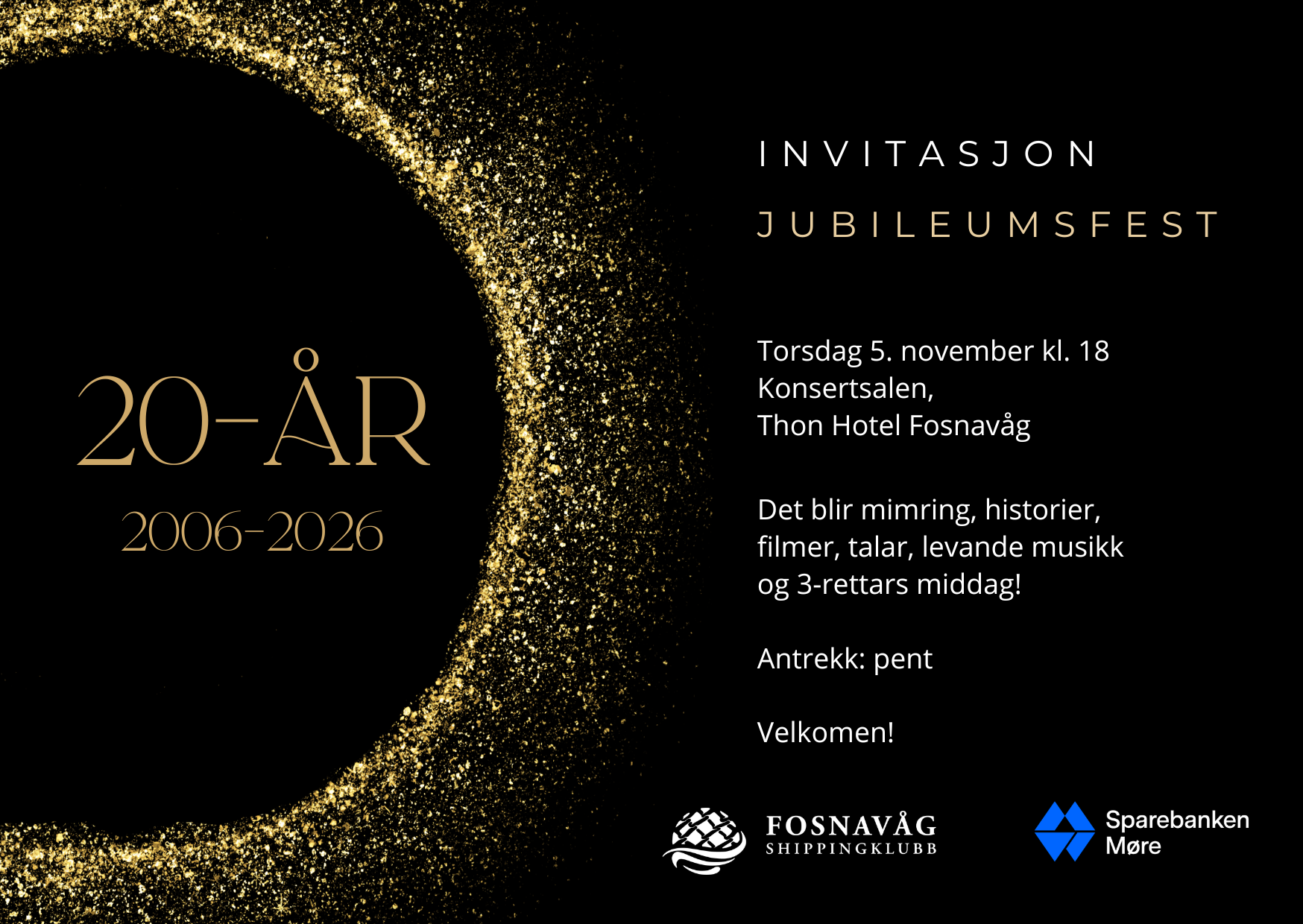 Invitasjon til våre medlemmar