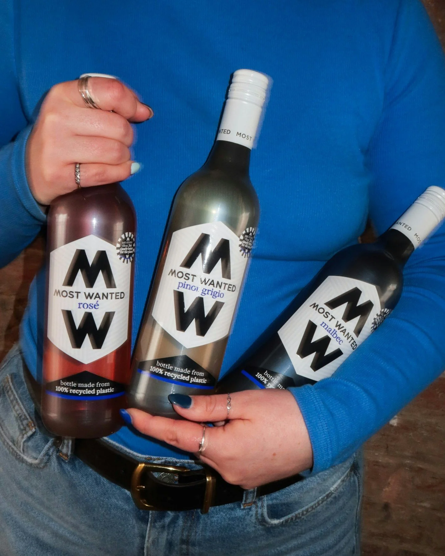 When glass doesn't pass the vibe check. 

Don't forget 100% recycled plastic, ready to go wherever you do 🌍🍷
Ros&eacute;. Pinot Grigio. Malbec. No glass, no stress.

Perfect for festivals, dancing and no glass venues. 

#MostWantedWines