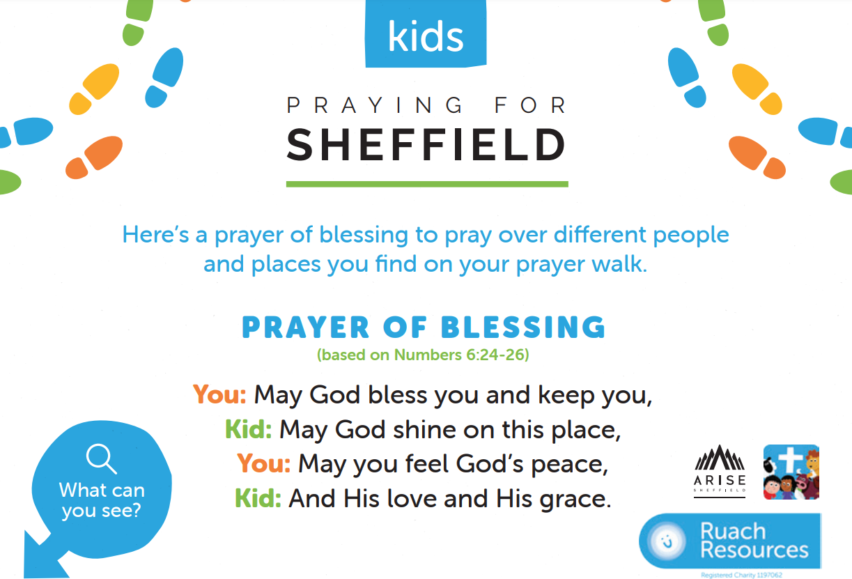 Kids' Prayer-walking Prompt