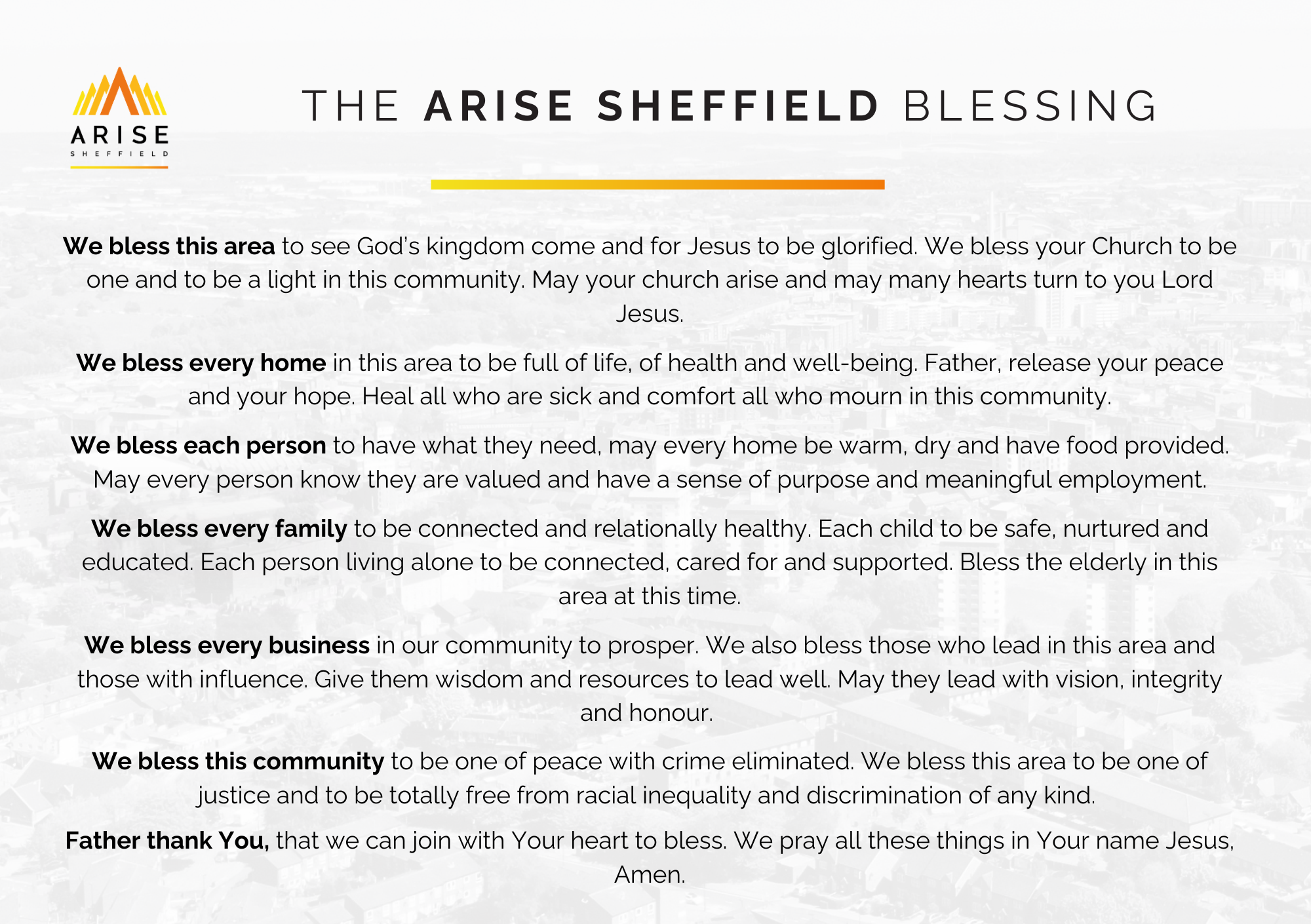 Click the image to download the Blessing to your phone, or to print at home.