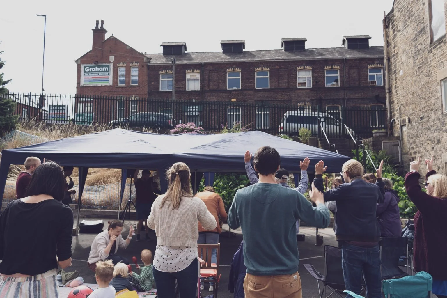 Welling up at Woodseats