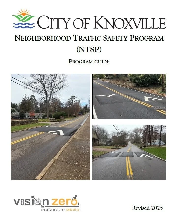 FYI: Traffic Calming Applications Now Open.

Knoxville&rsquo;s Traffic Calming Program is open again &mdash; and if your street needs help slowing things down, residents can apply now through Jan. 31, 2026.

The City has updated and simplified the pr