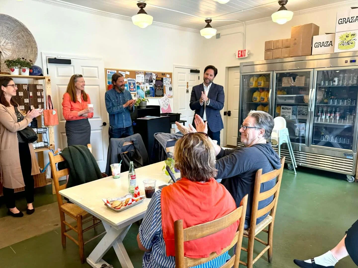 Coffee, conversation, and community ☕️

Really enjoyed spending time with everyone at Coffee with Council! Thank you to @camphoneycoffee for hosting and to my fellow City Council members for the great conversations with our community.

It was valuabl