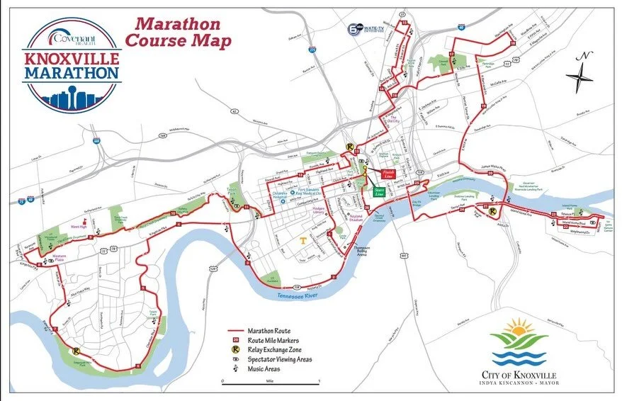 Big weekend in Downtown Knoxville! 🎉🏃&zwj;♂️

The Covenant Health @knoxvillemarathon is here! One of the best traditions in our city!

📅 Saturday, April 11
&bull; Covenant Kids Run &ndash; 5:30 PM
&bull; Covenant Health 5K &ndash; 7:00 PM

📅 Sund