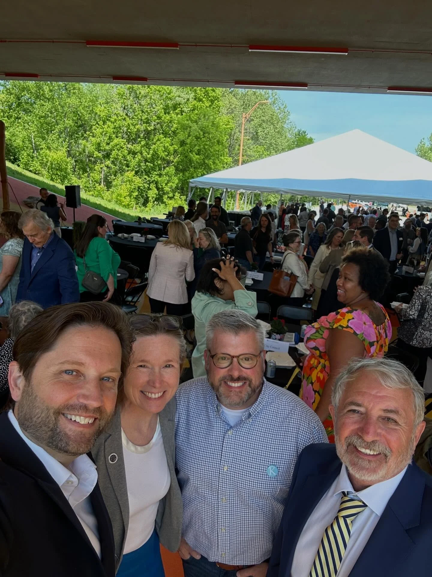 Knoxville showed up this morning!

At Urban Wilderness Gateway Park, we gathered to talk about where our city is headed, and the setting said as much as the speech.

Our future is about more than budgets and projects. It&rsquo;s about safer streets, 