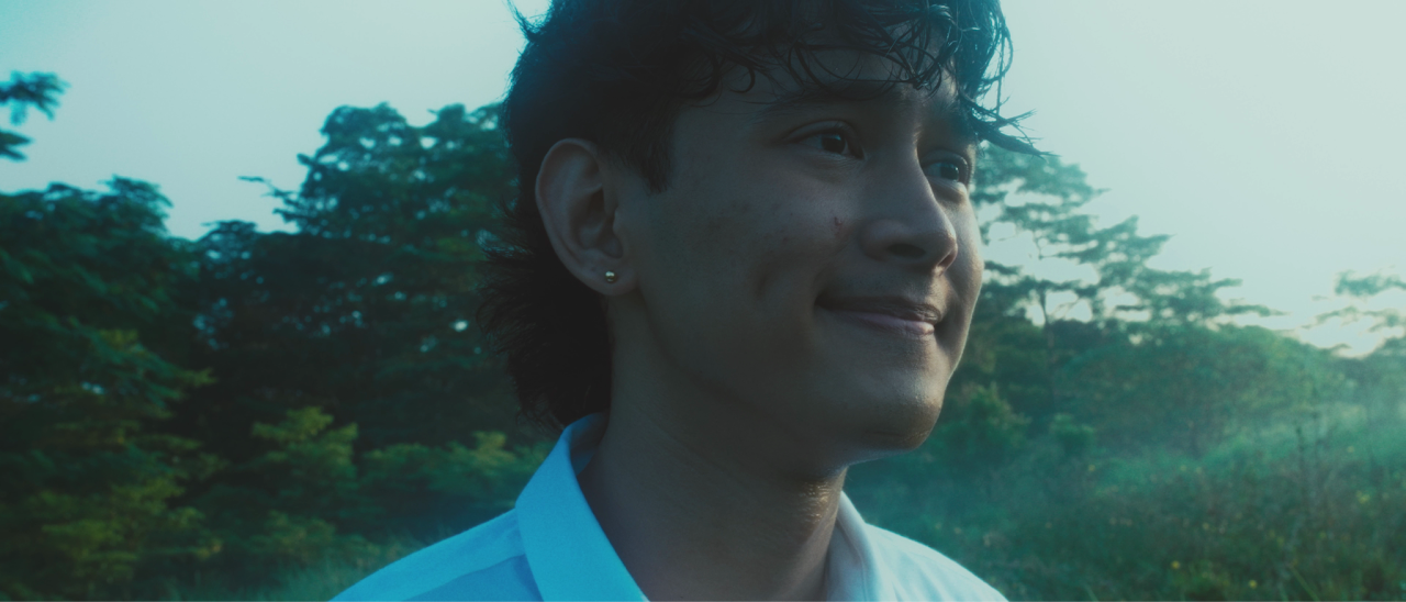 Still from DAC Studios' short film, Halusinasiku (2024). Pictured: Miguel Reyes as Hun.