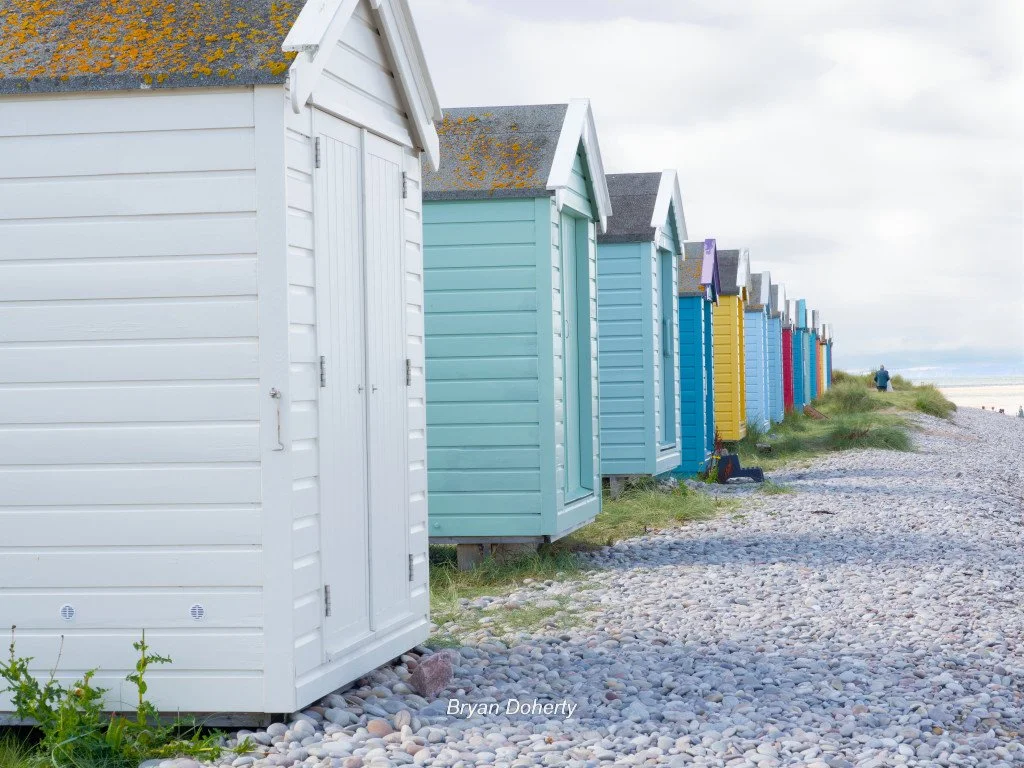 Holiday Huts, Findhorn Beach, Scotland