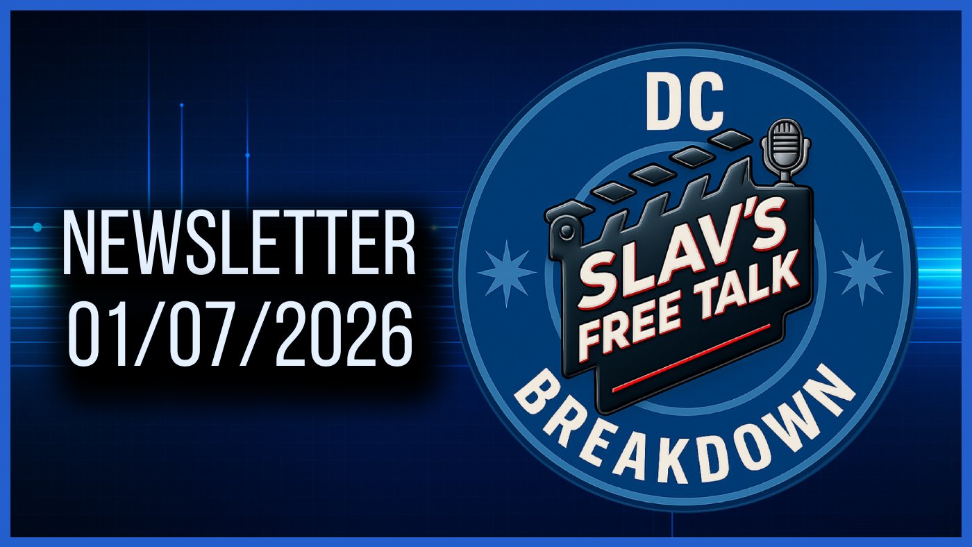 Slav’s Free Talk NEWSLETTER | January 8, 2026