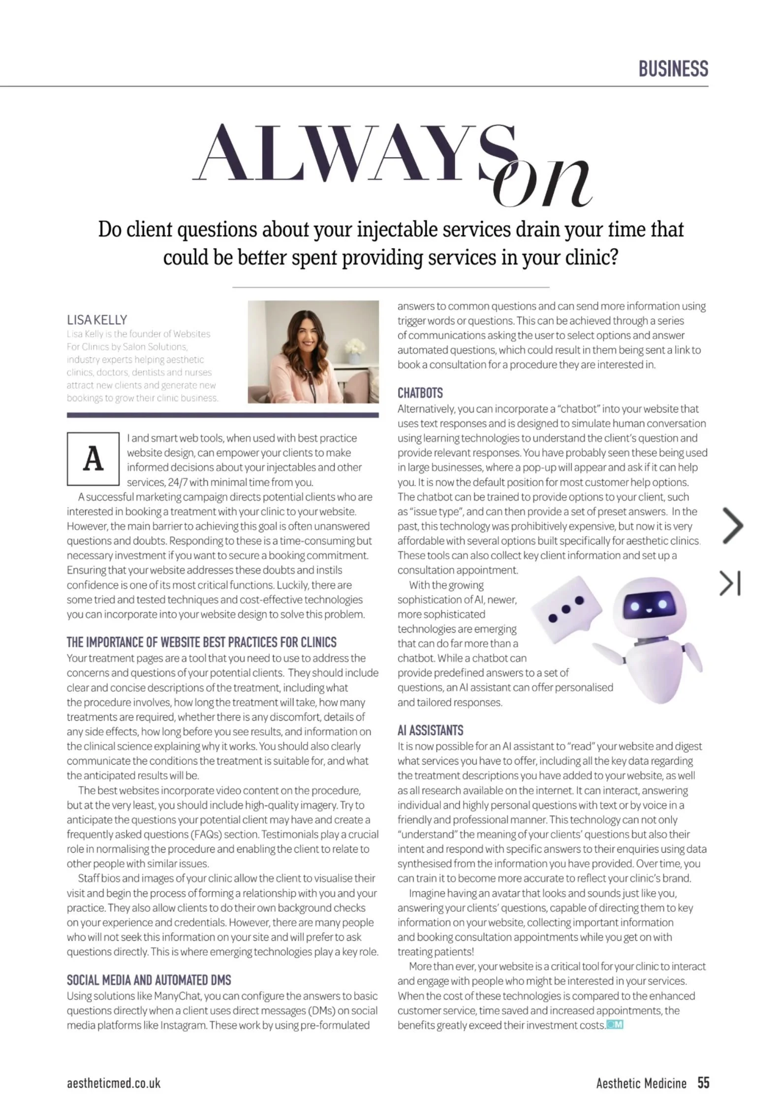 Aesthetic Medicine Magazine - Always On