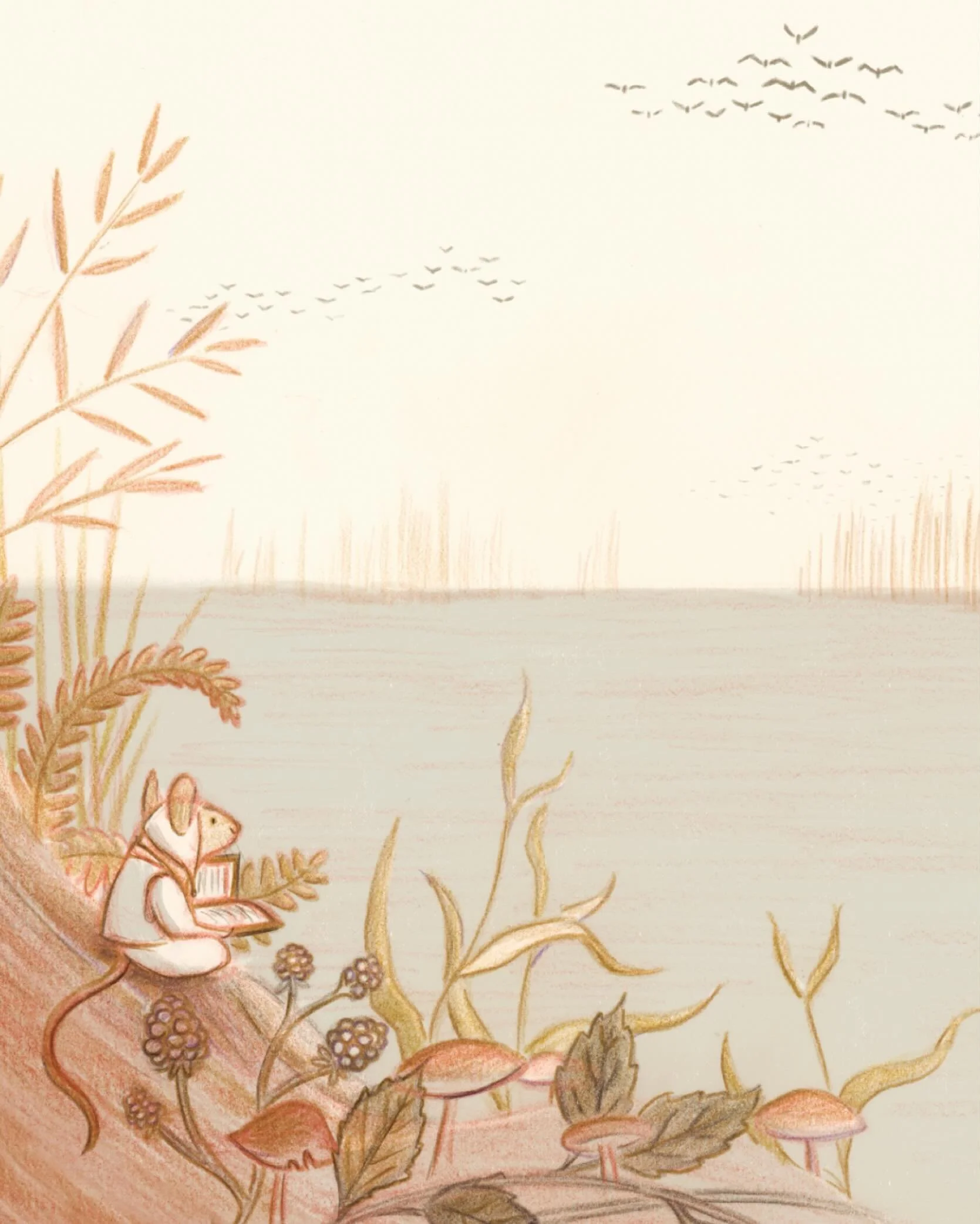 An Autumn Day at The Pond