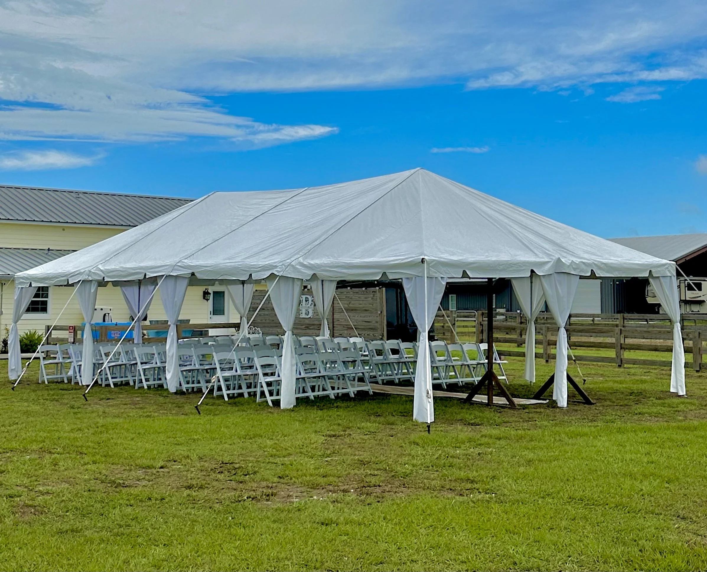 20' Wide Frame Tents