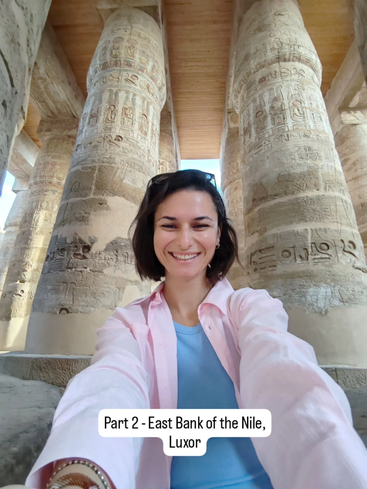 Postcards from the busy east side of Luxor. 🇪🇬 The city is busy, but for us it was calmer time because there are less historical sites, and more places to chill and enjoy the views. ❤️

That's it from me and Egypt, now it's time to get back to work