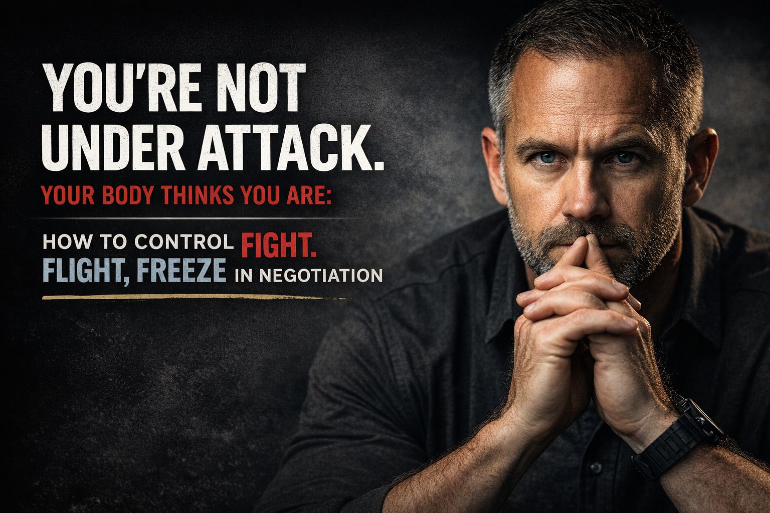 You’re Not Under Attack. Your Body Thinks You Are.