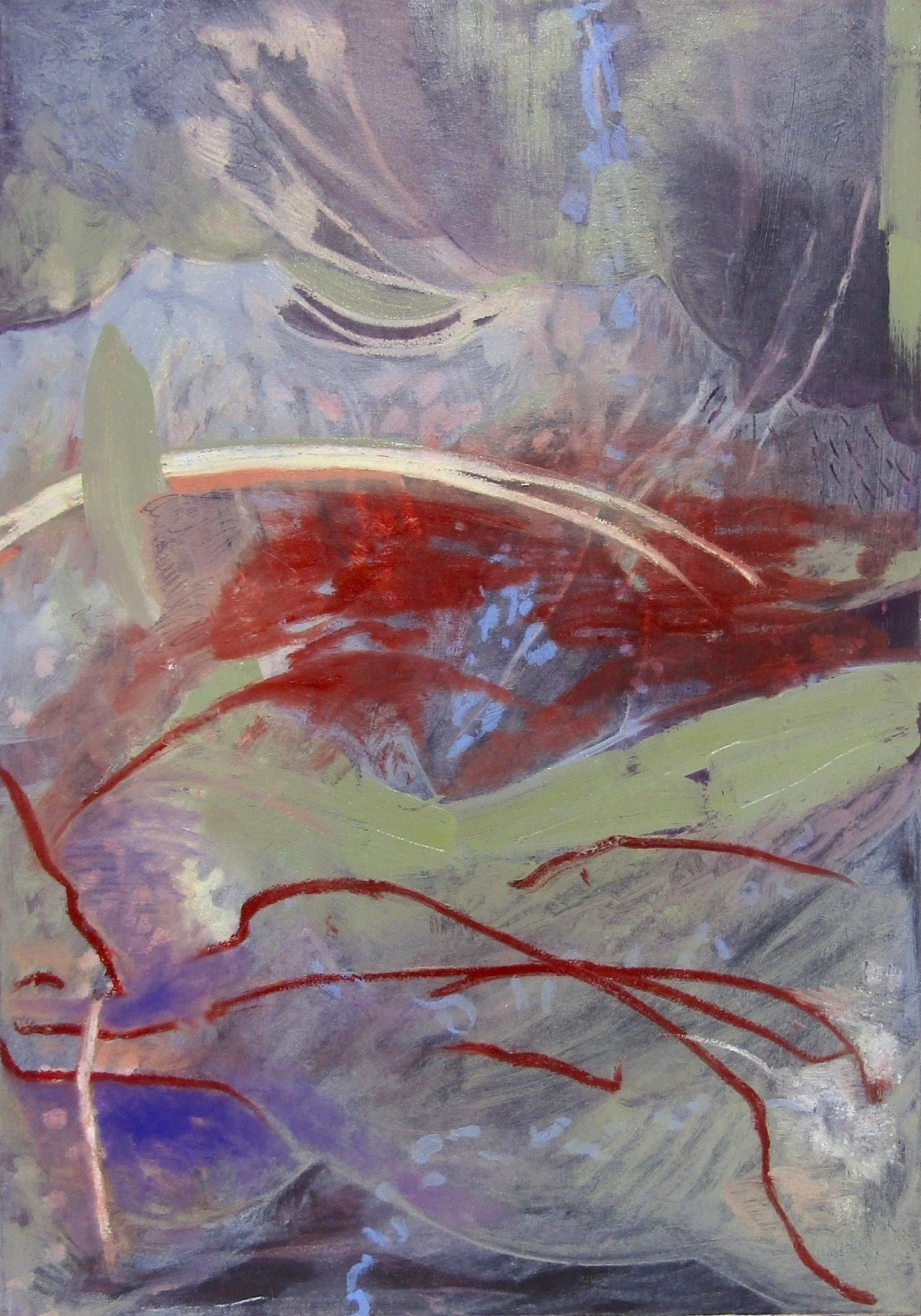 Shouted, Whispered, oil on canvas, 100 x 70 cm.jpg