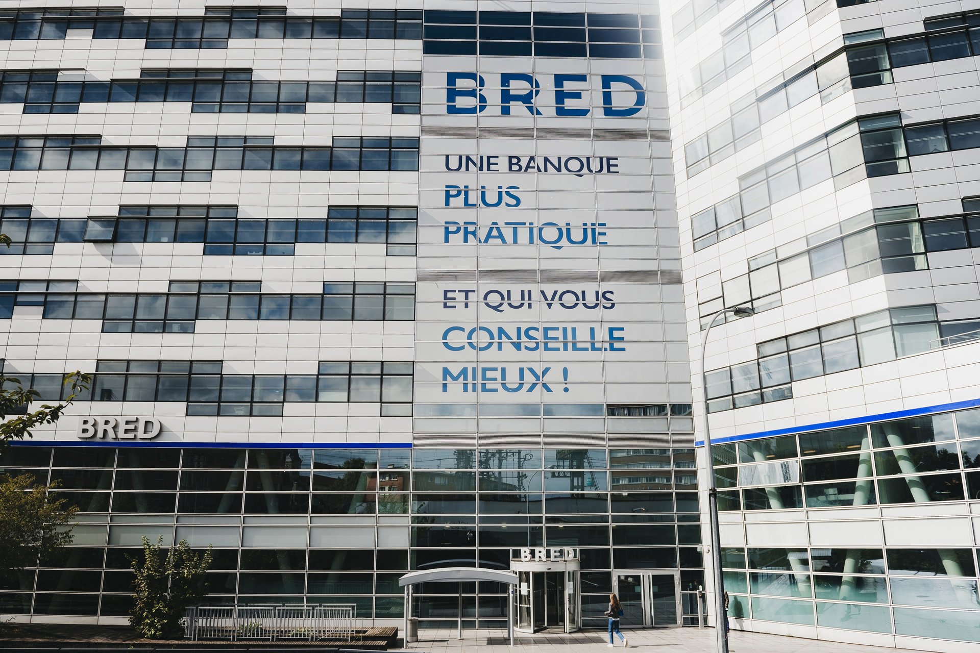 Façade de la bred