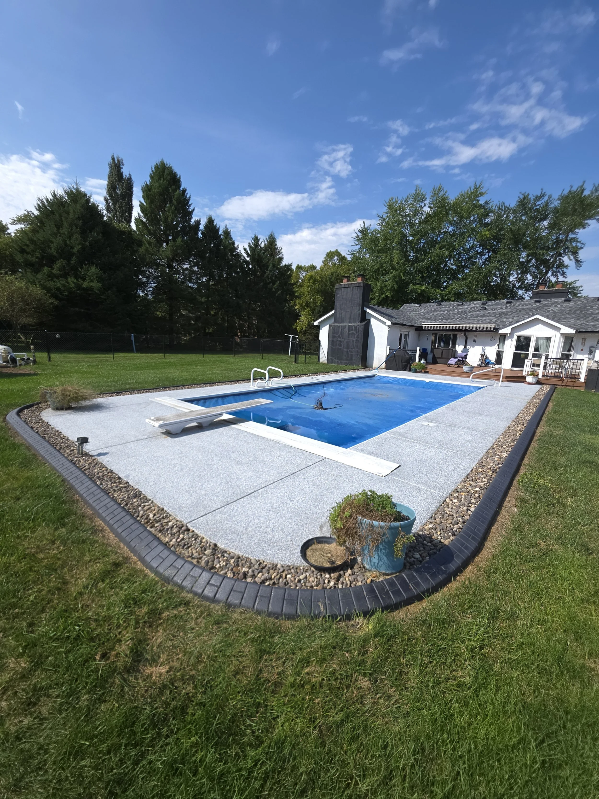 Hematite Gray w/ Basket Weave Stamp