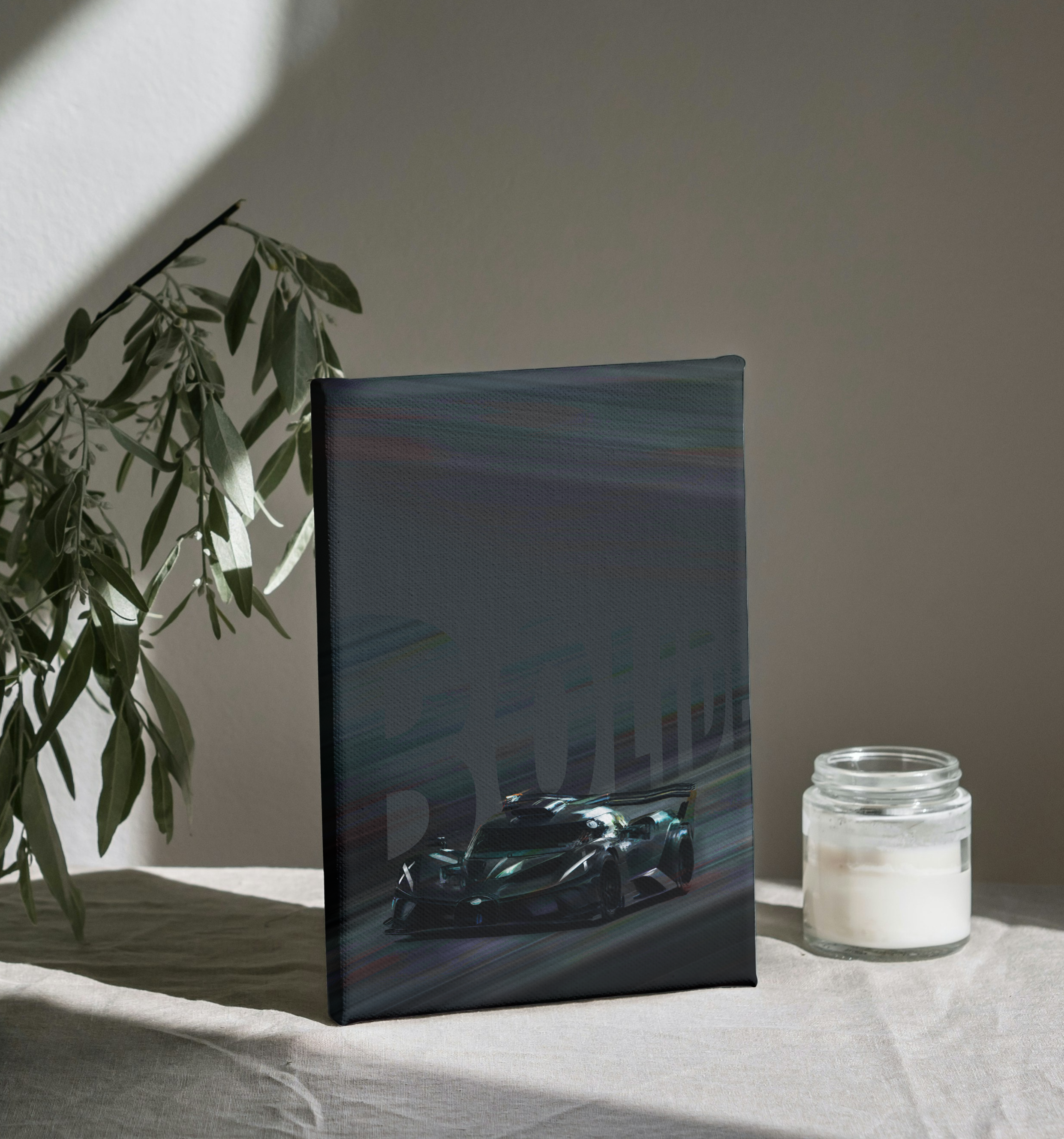 BUGATTI BOLIDE Canvas Print/Poster