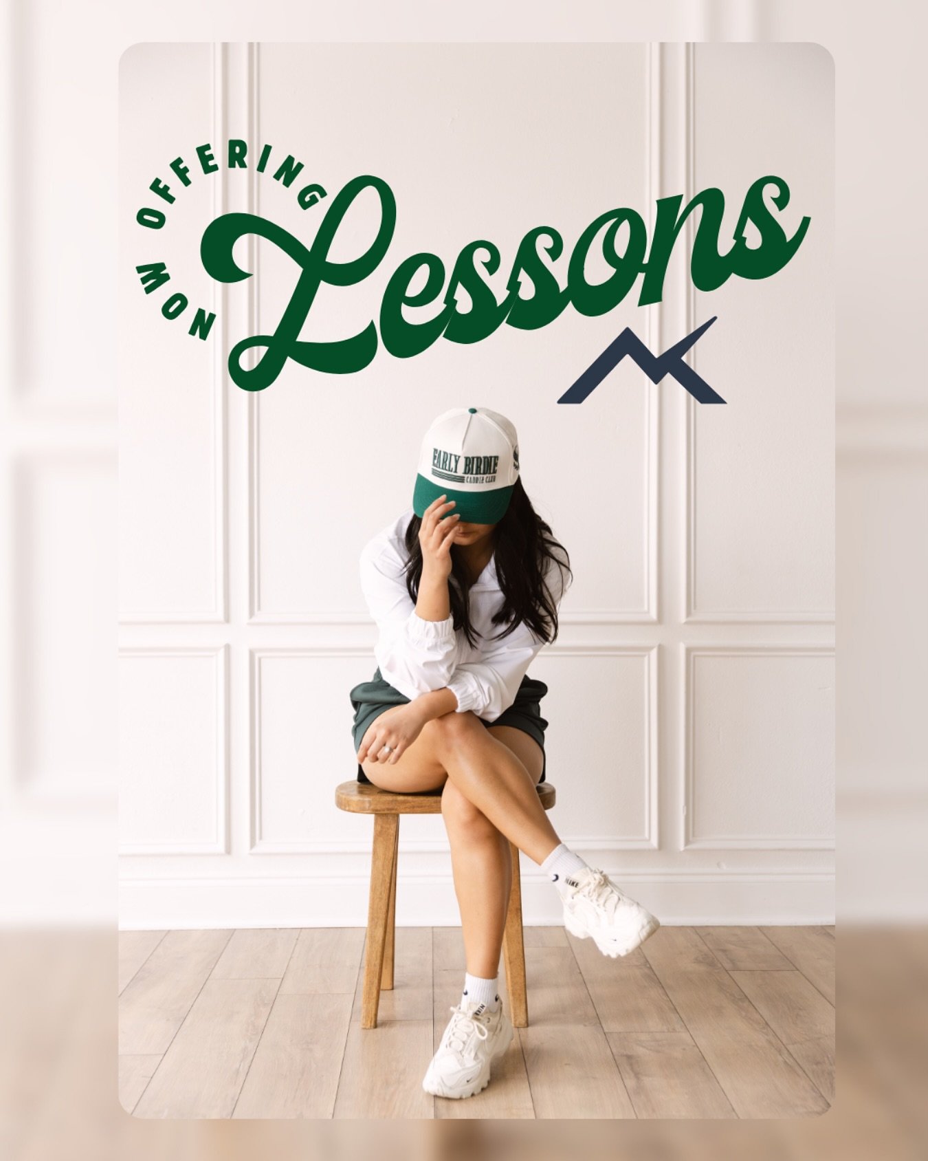 We are now partnering with @teachmelessons to offer private lessons in our facility! (LINK IN BIO)
If you&rsquo;re new to golf or want to sharpen your skills, take advantage of this opportunity to up your game ⛳
.
.
📸: @lemonbphotography