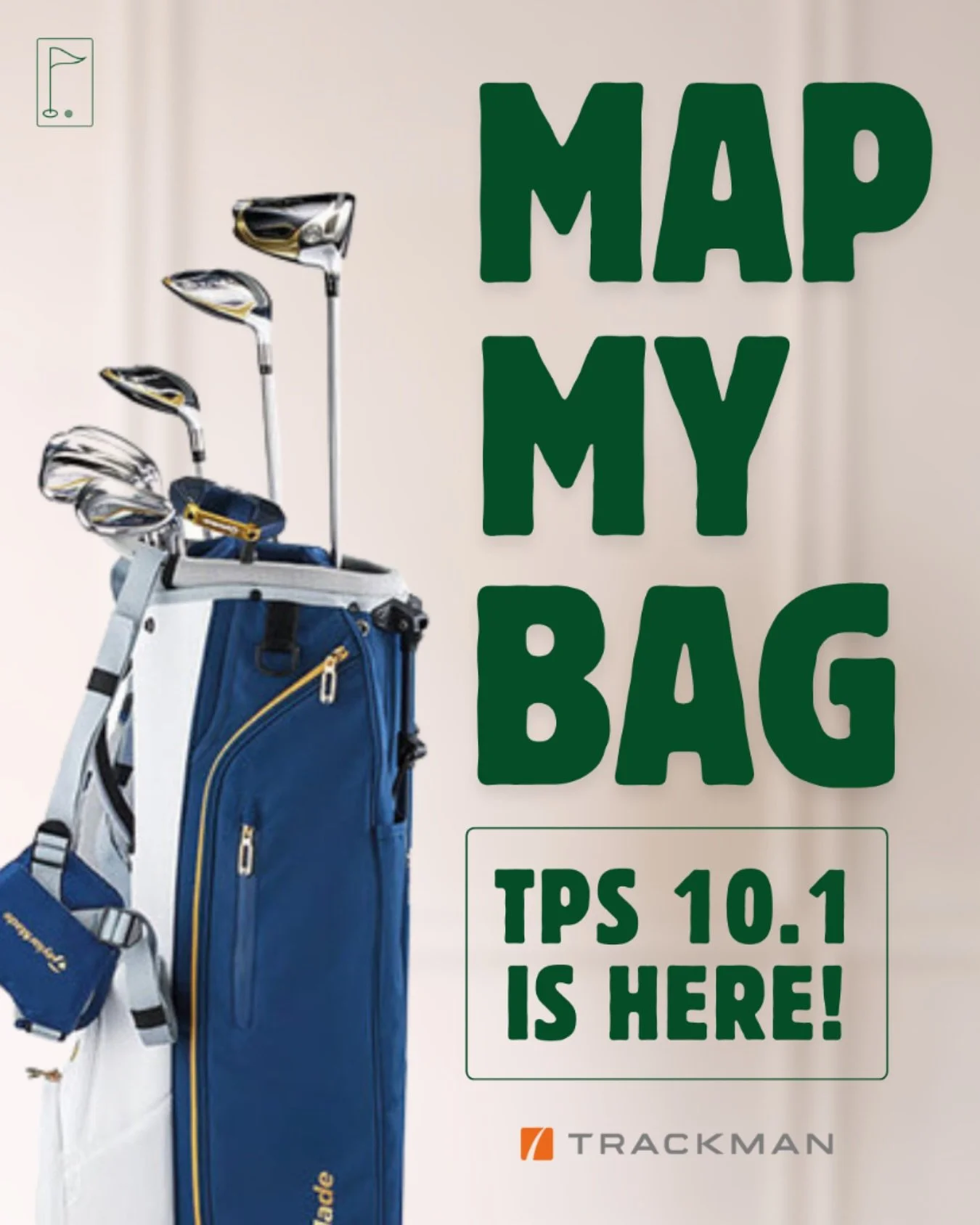 Map My Bag is Finally Here!
The awaited feature of TPS 10.1 equips players to dial in their gapping, dispersion, and total yardages with every club in their bag. Syncing directly with your Trackman app, it will give you added confidence when practici