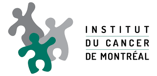 Logo of the Montreal Cancer Institute with stylized interconnected figures and the text in French.