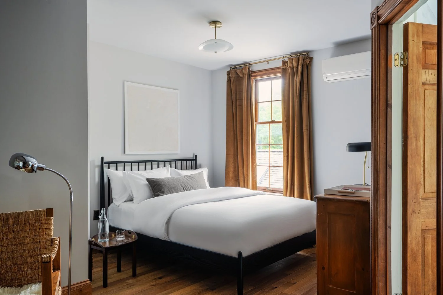 Single Occupancy: One Elegant King or Queen Bed in Your Private Room