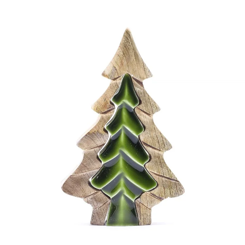 Small Tree in a Tree Wooden and Enamel Decoration Lost in the Forest Image 1.jpeg