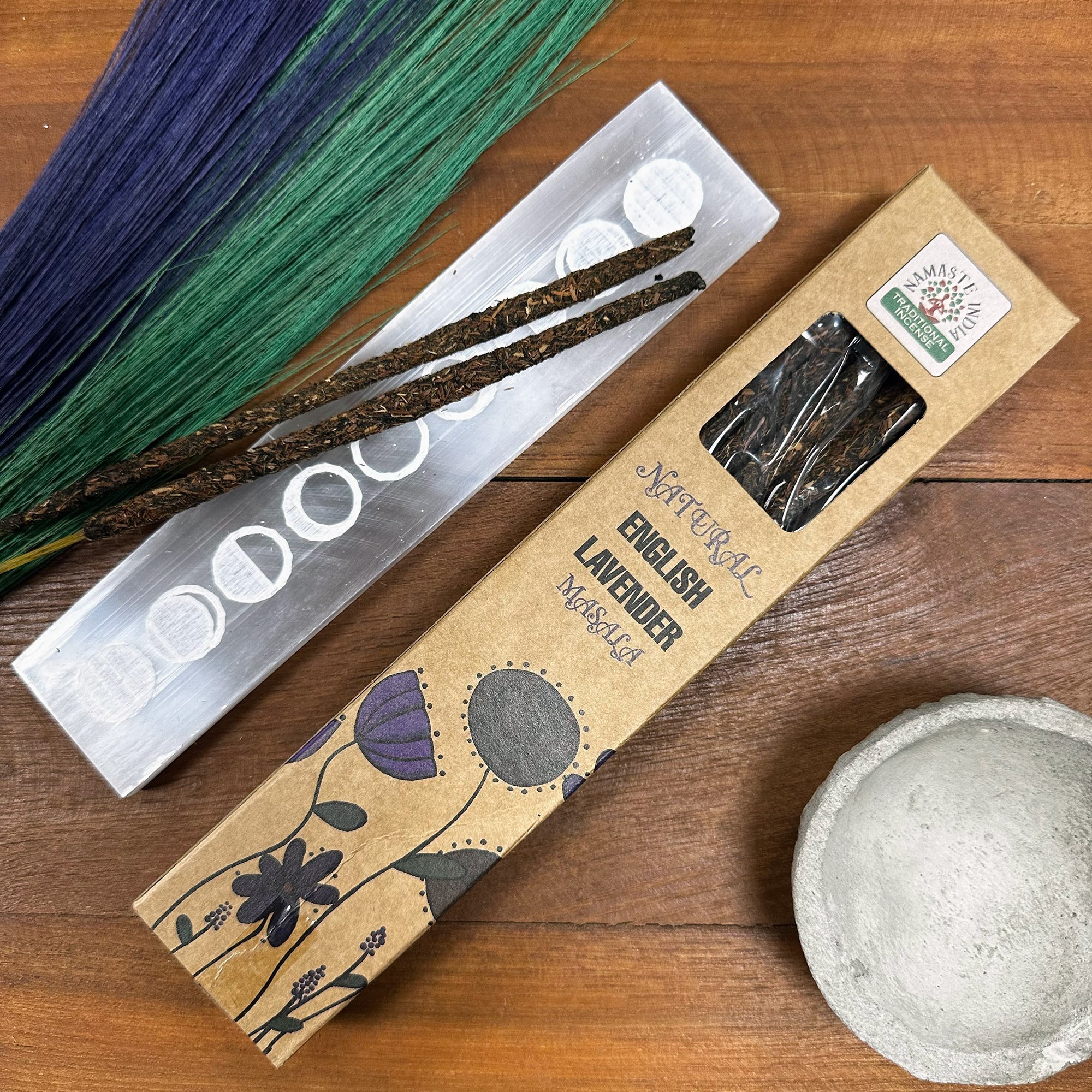 Box of English lavender incense sticks 2