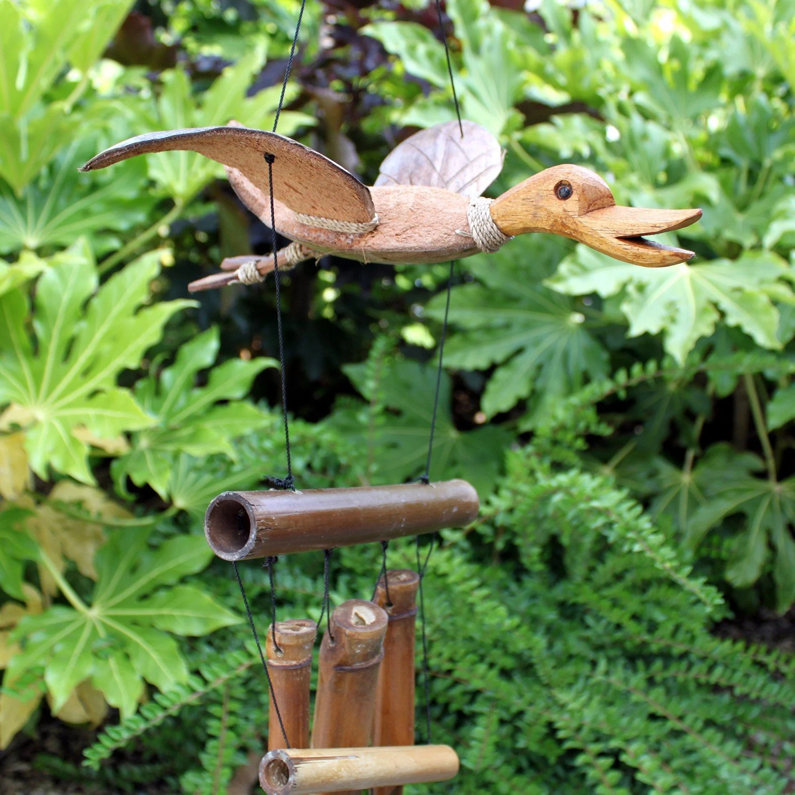 Coconut Duck Wind Chime Image 1.jpeg